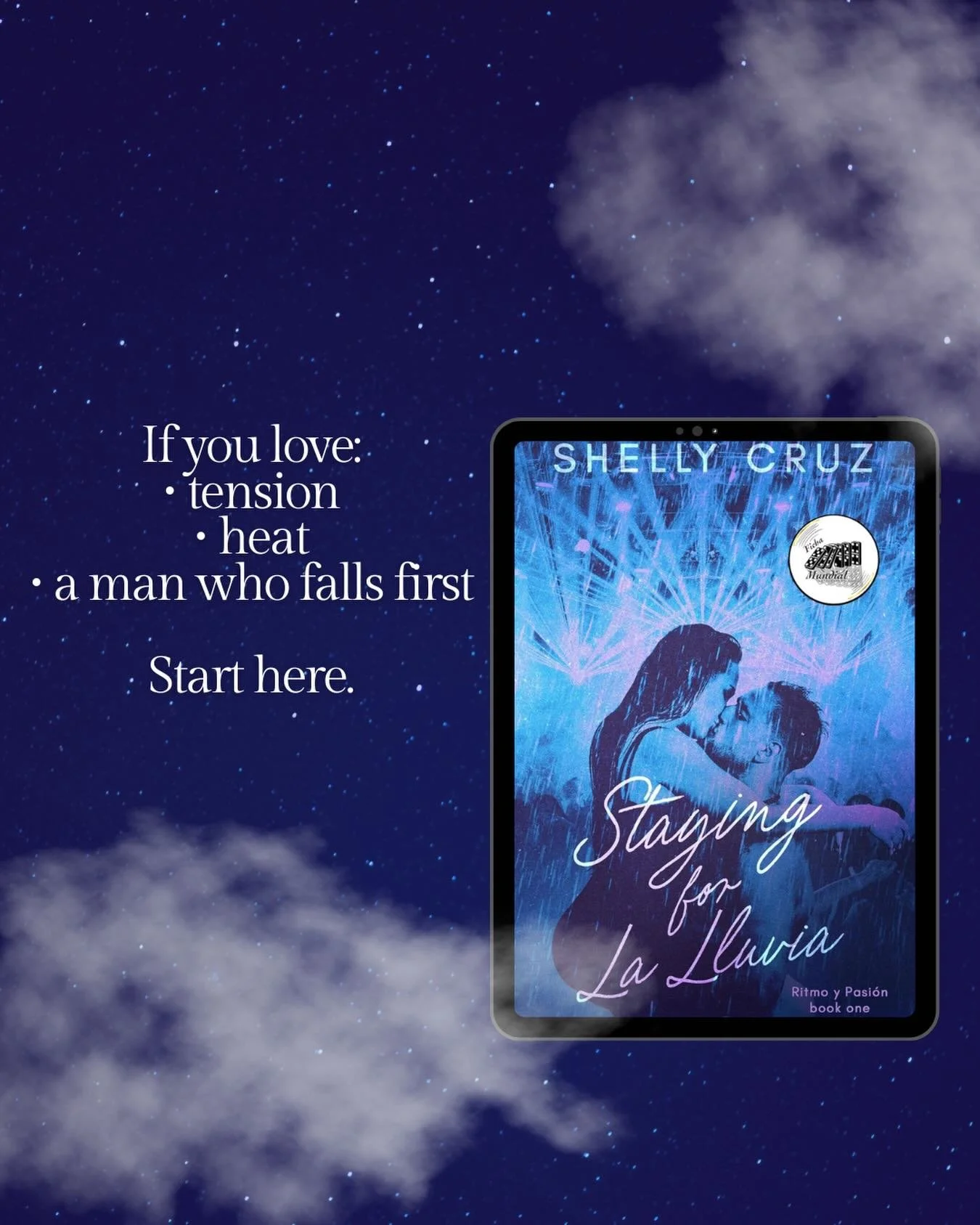 If you love:
&bull; tension
&bull; heat
&bull; a man who falls first
&hellip;you already know where this is going. 

Start here&hellip;Staying for La Lluvia