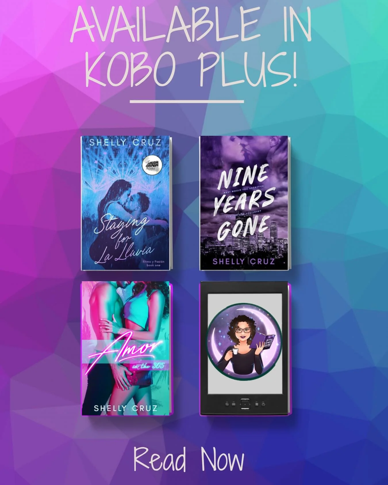 Did you know all 3 of my books are available on Kobo Plus? 

So if you&rsquo;ve been on the fence about joining&hellip; this might be your sign! 

You can binge all 3 stories filled with messy feelings, Latin vibes, emotional chaos, stubborn characte