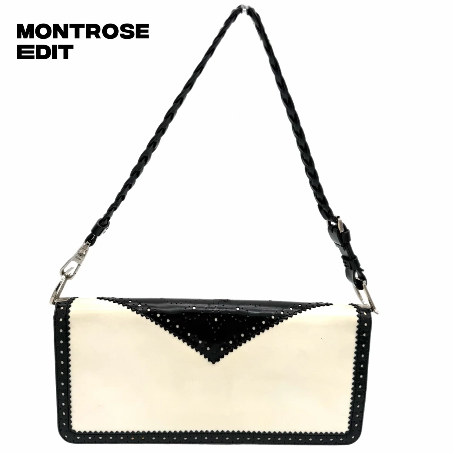 Christian Dior Patent Calfskin Shoulder Bag