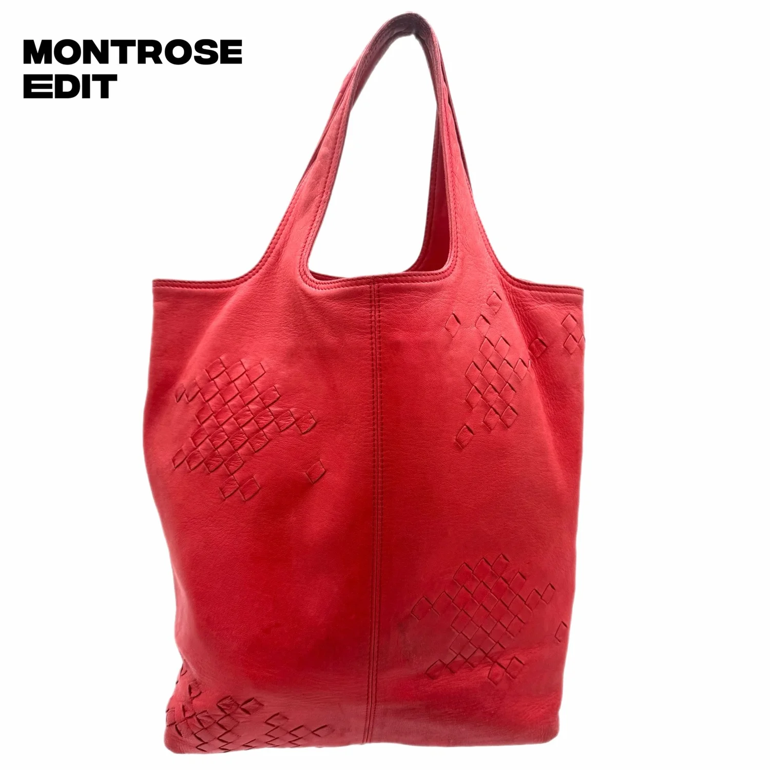 Bottega Veneta Intrecciato Detail Leather Tote