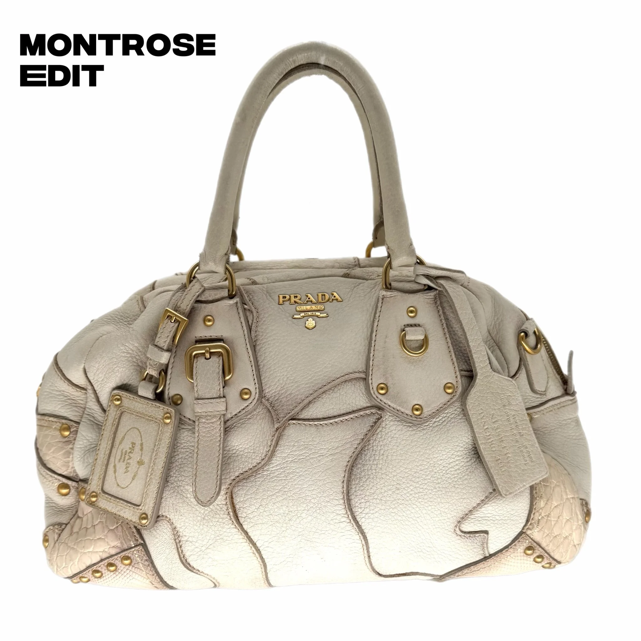 Prada Cervo Patchwork Bag