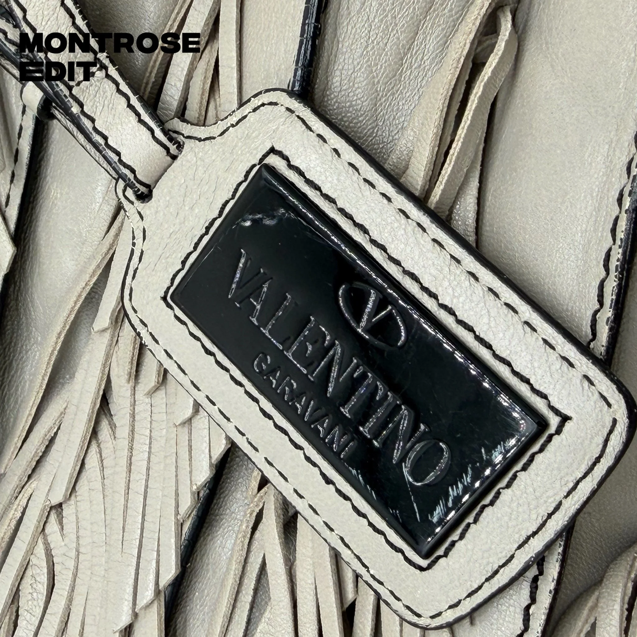 Valentino Garavani C-Rockee Fringe Tote — image 5