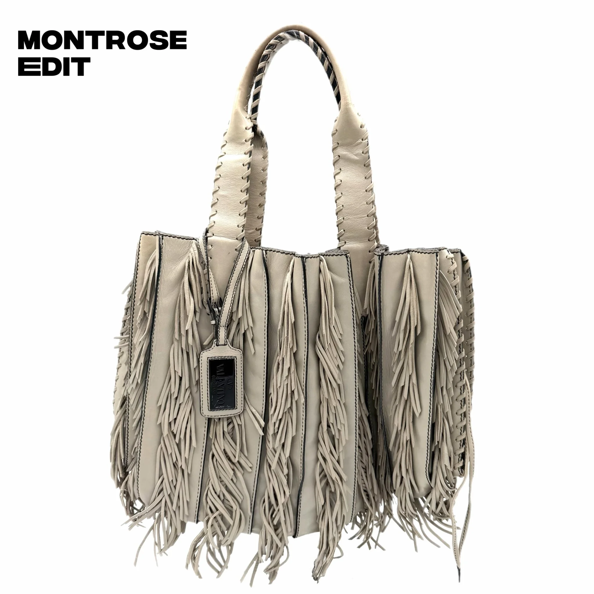 Valentino Garavani C-Rockee Fringe Tote — image 2