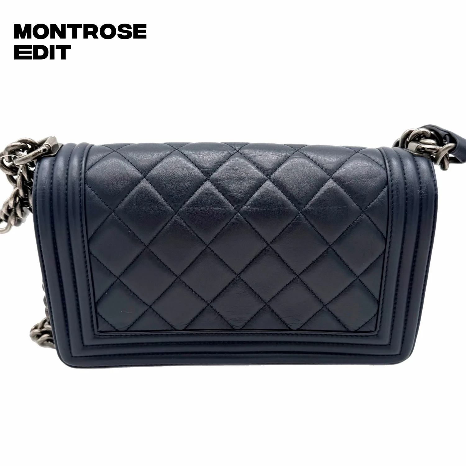 Chanel Boy Bag - Navy