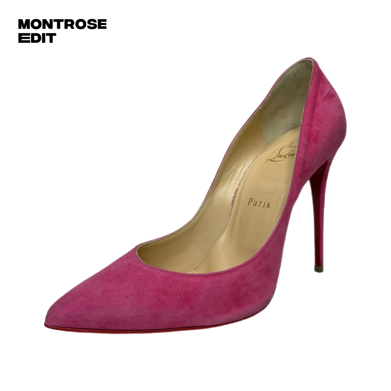 Christian Louboutin So Kate – Pink Suede