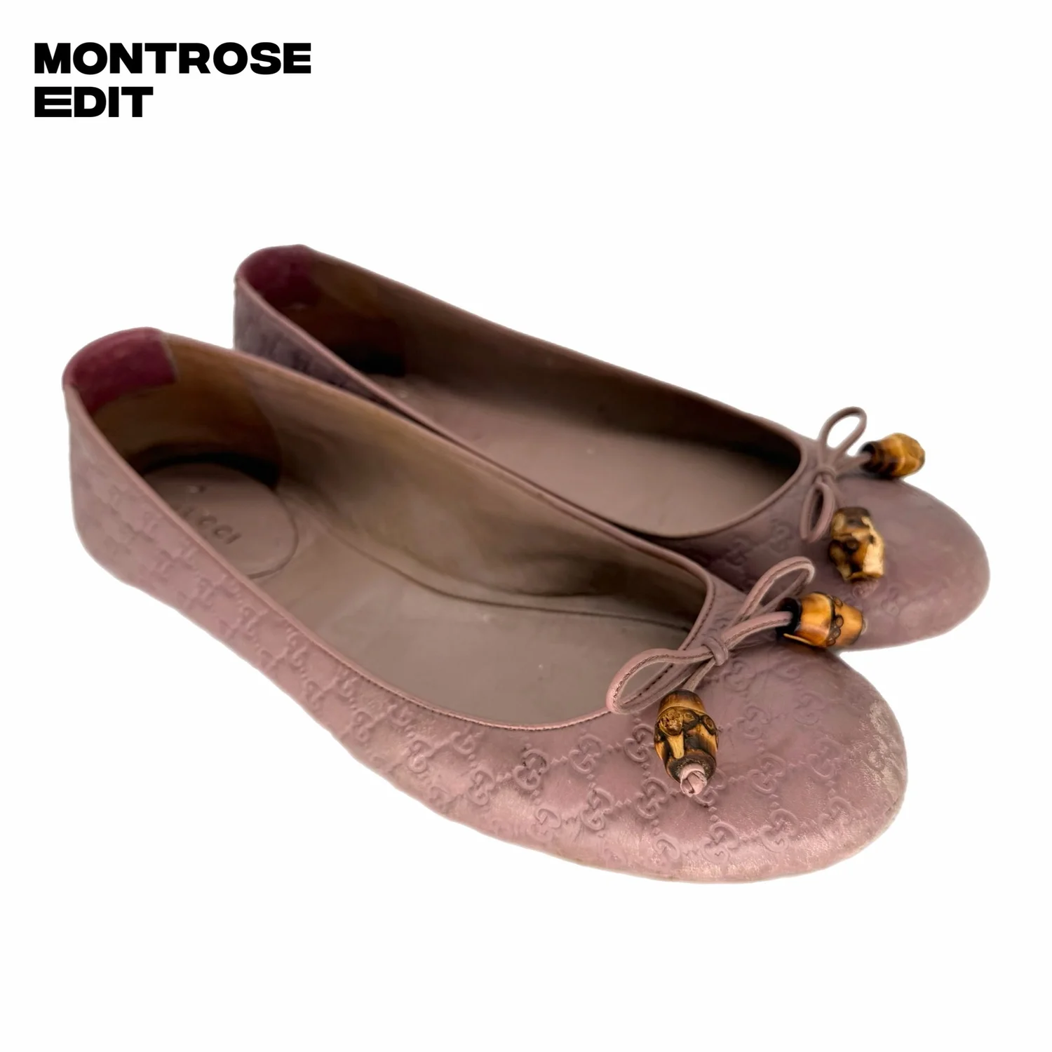 Gucci Bamboo Flats