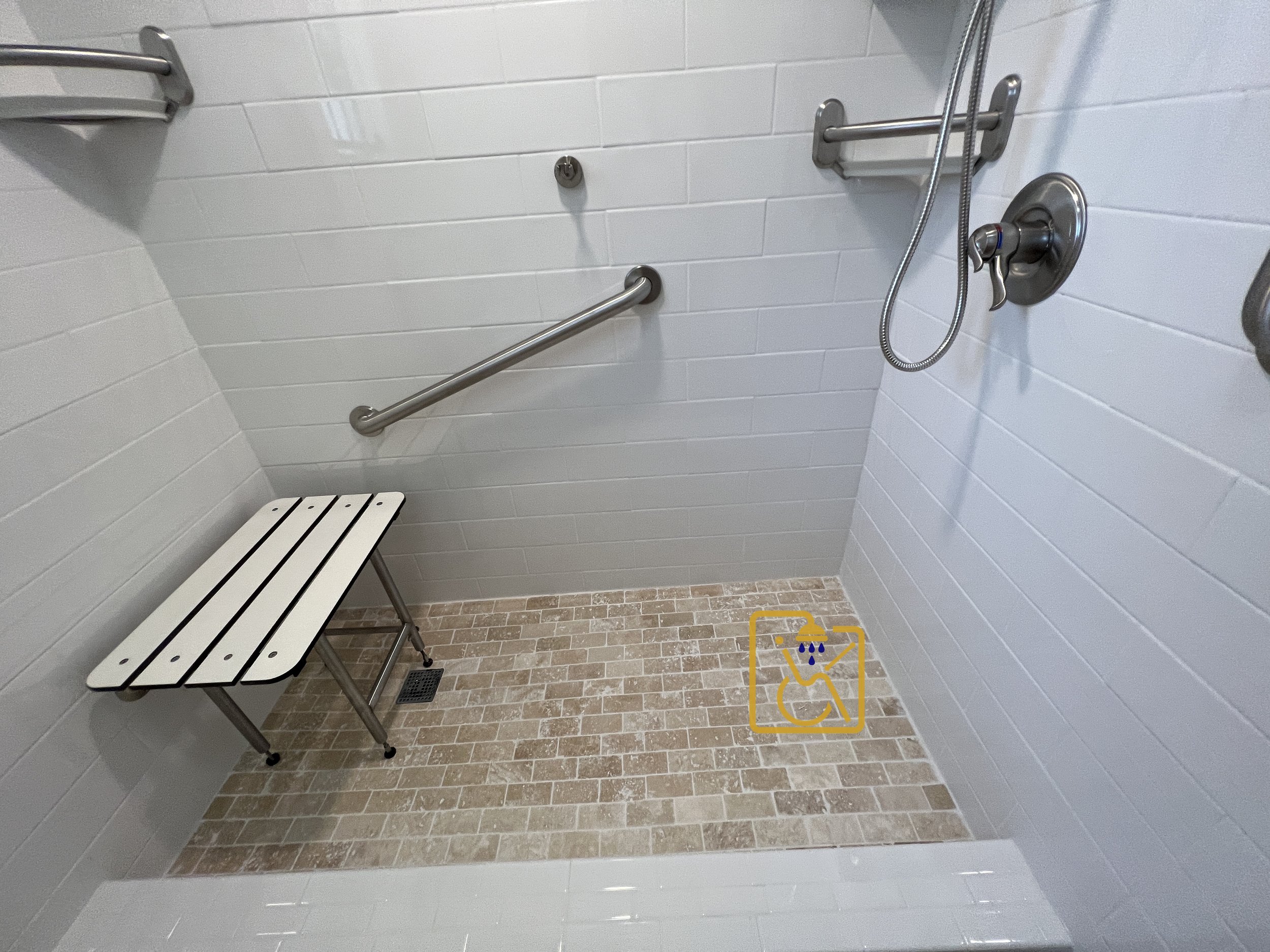 shower bench installations in the Houston region