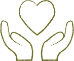 heart hands icon