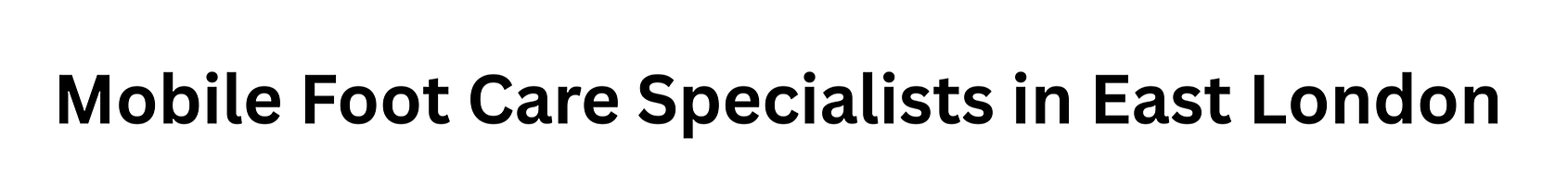 Foot Care Hub logo – mobile foot care specialist in East London