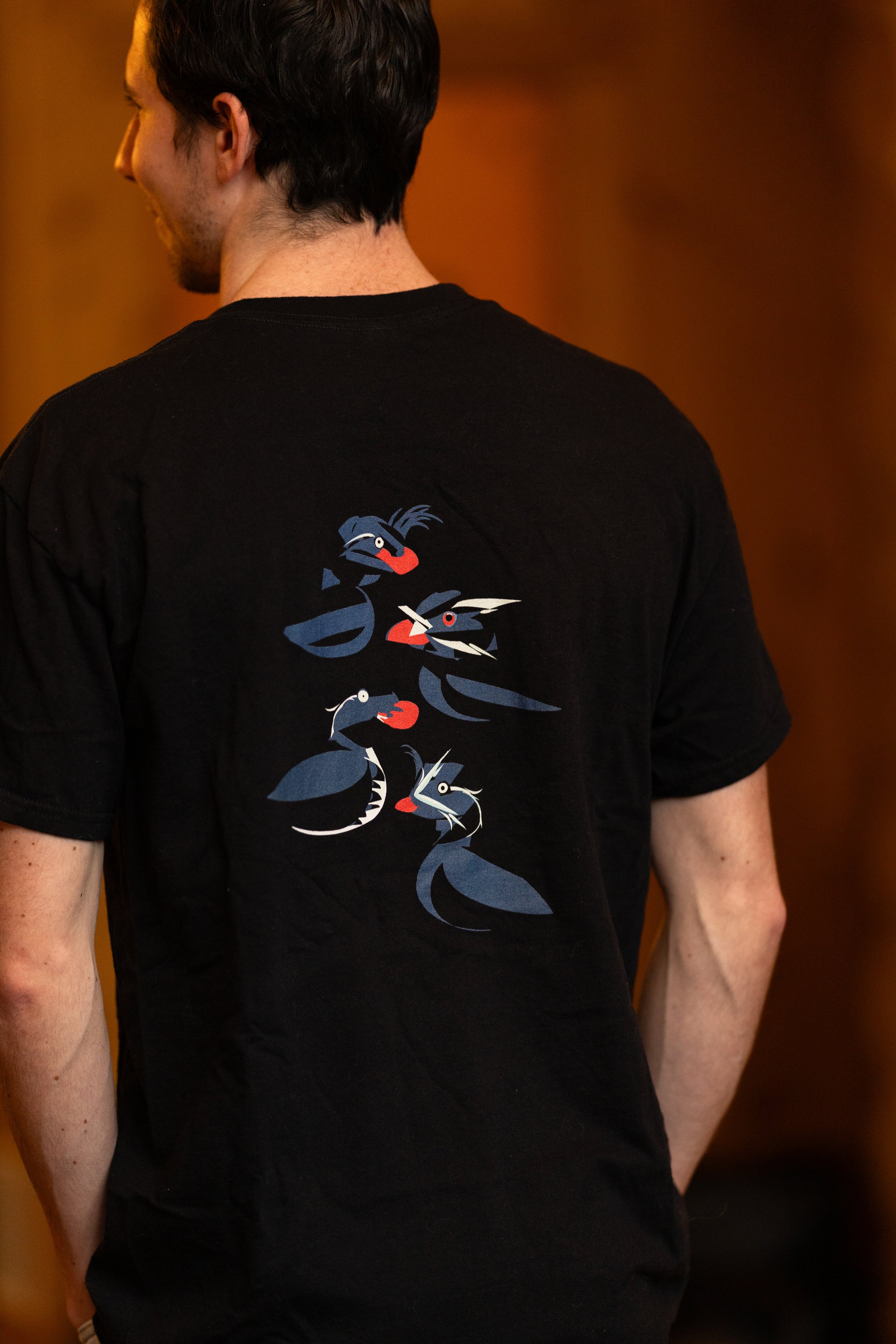 AUK YEAH - Unisex lightweight tee (black)