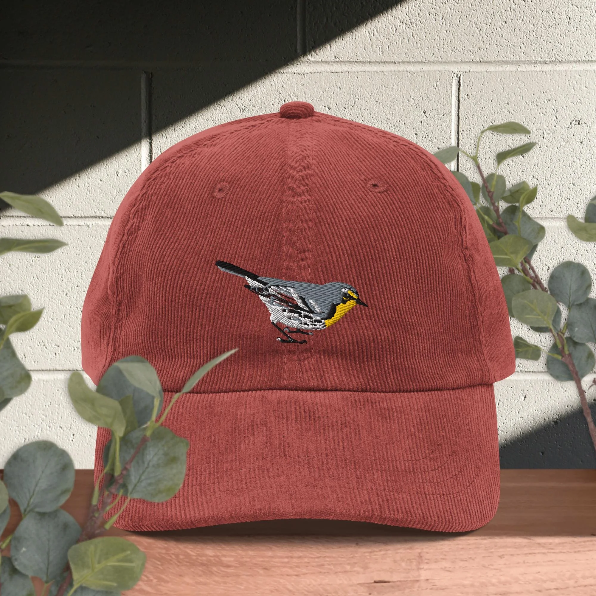 Grace's Warbler - Vintage corduroy cap