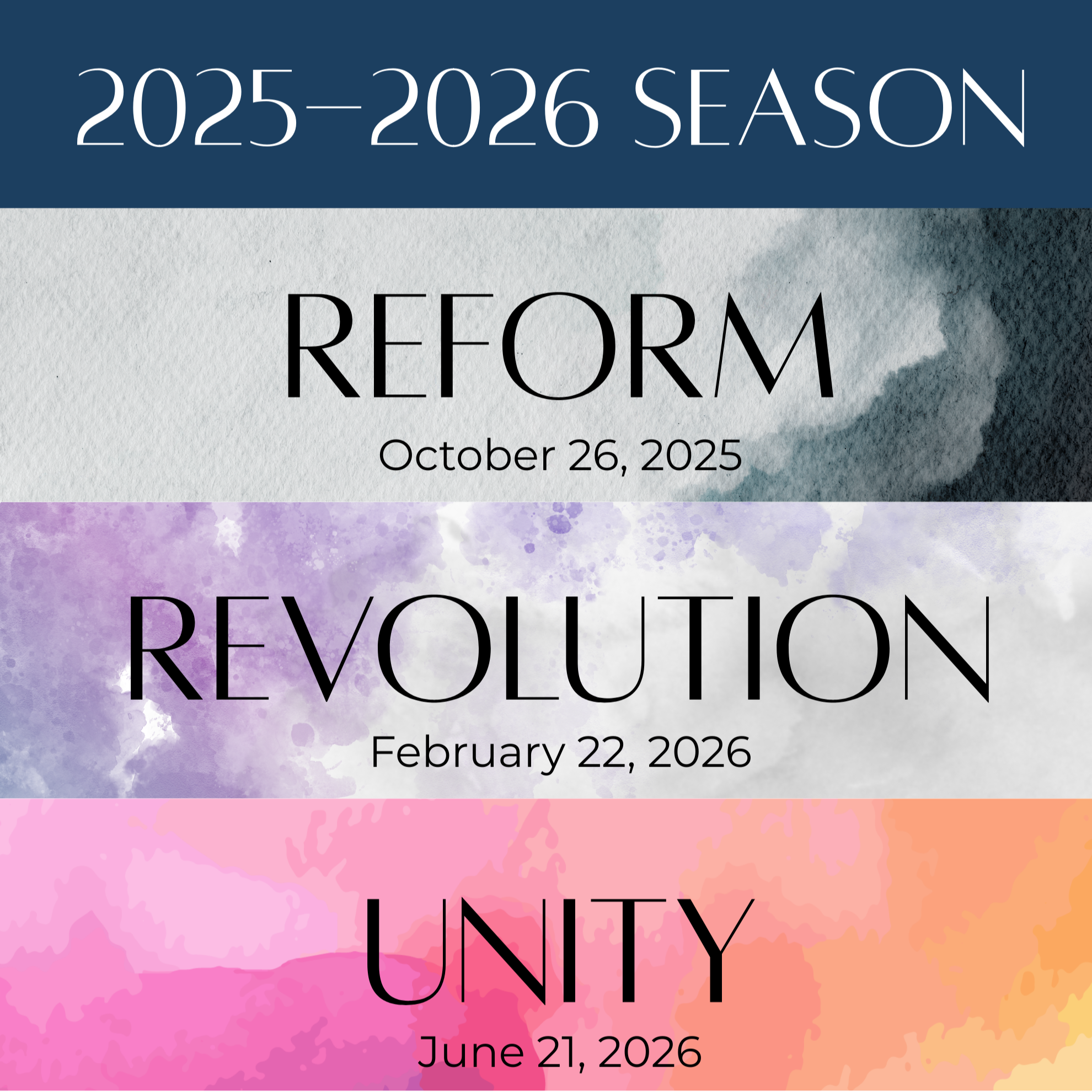 OCO Presents: 2025-2026 Season