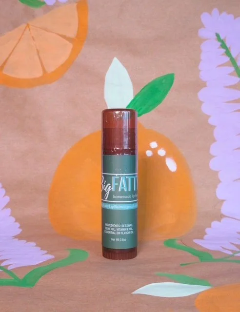 Tangerine Lavender Essential Oil Lip Balm