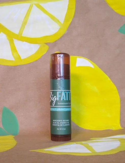 Lemon Essential Oil Lip Balm