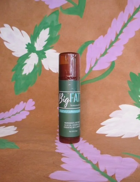 Lavender-Mint Essential Oil Lip Balm