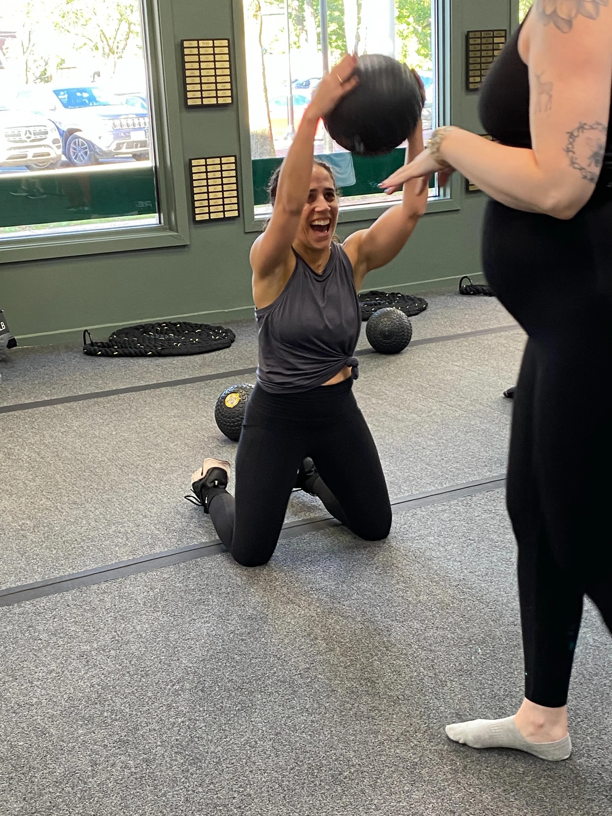 If you&rsquo;re not having this much fun at your gym, we should probably talk. 👀

Call, text or stop by to sign up for your 3 free workouts. 📲475-335-8370