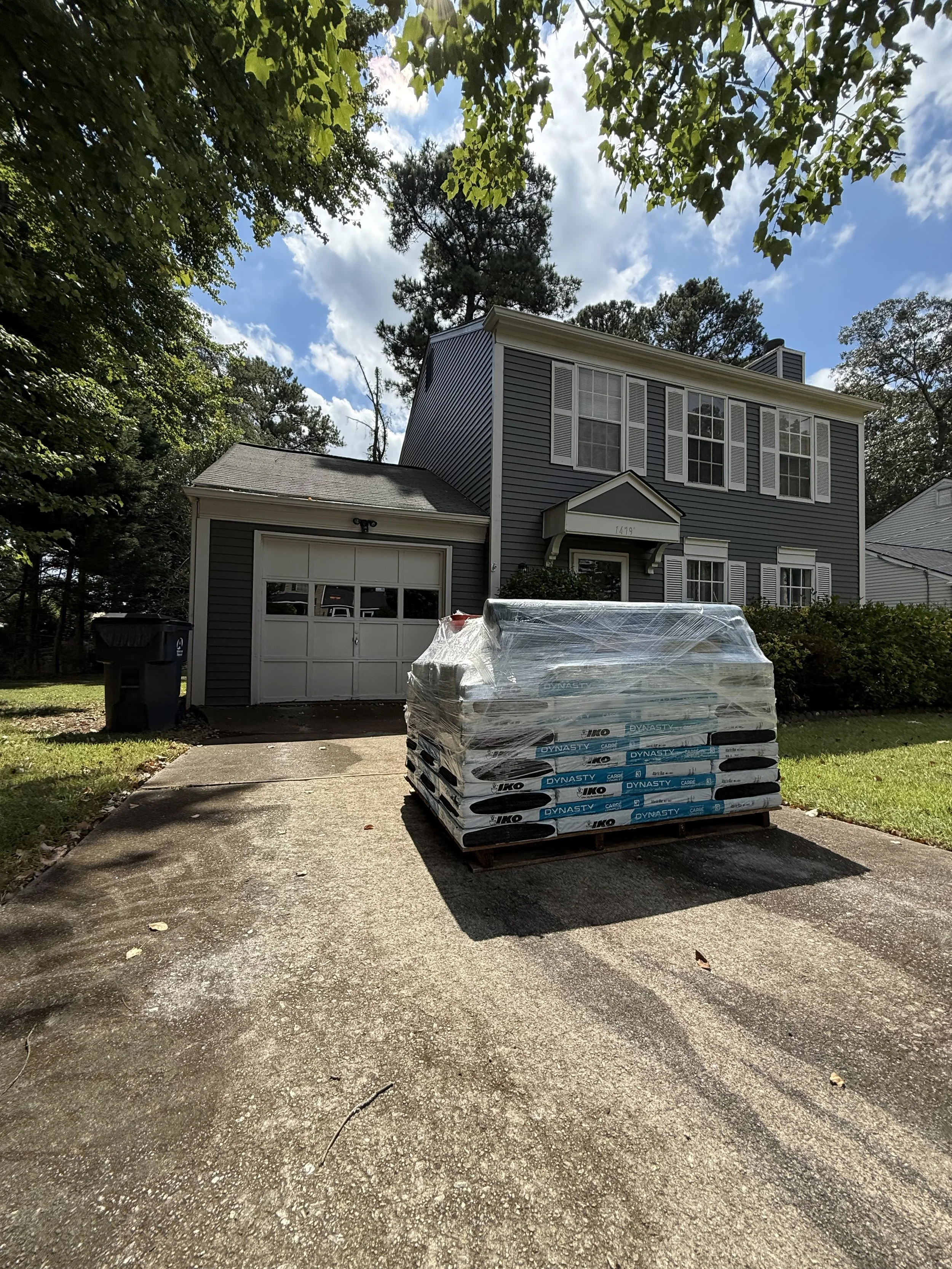 Asphalt shingle roof replacement in Los Angeles, CA – Owens Corning Duration shingles.