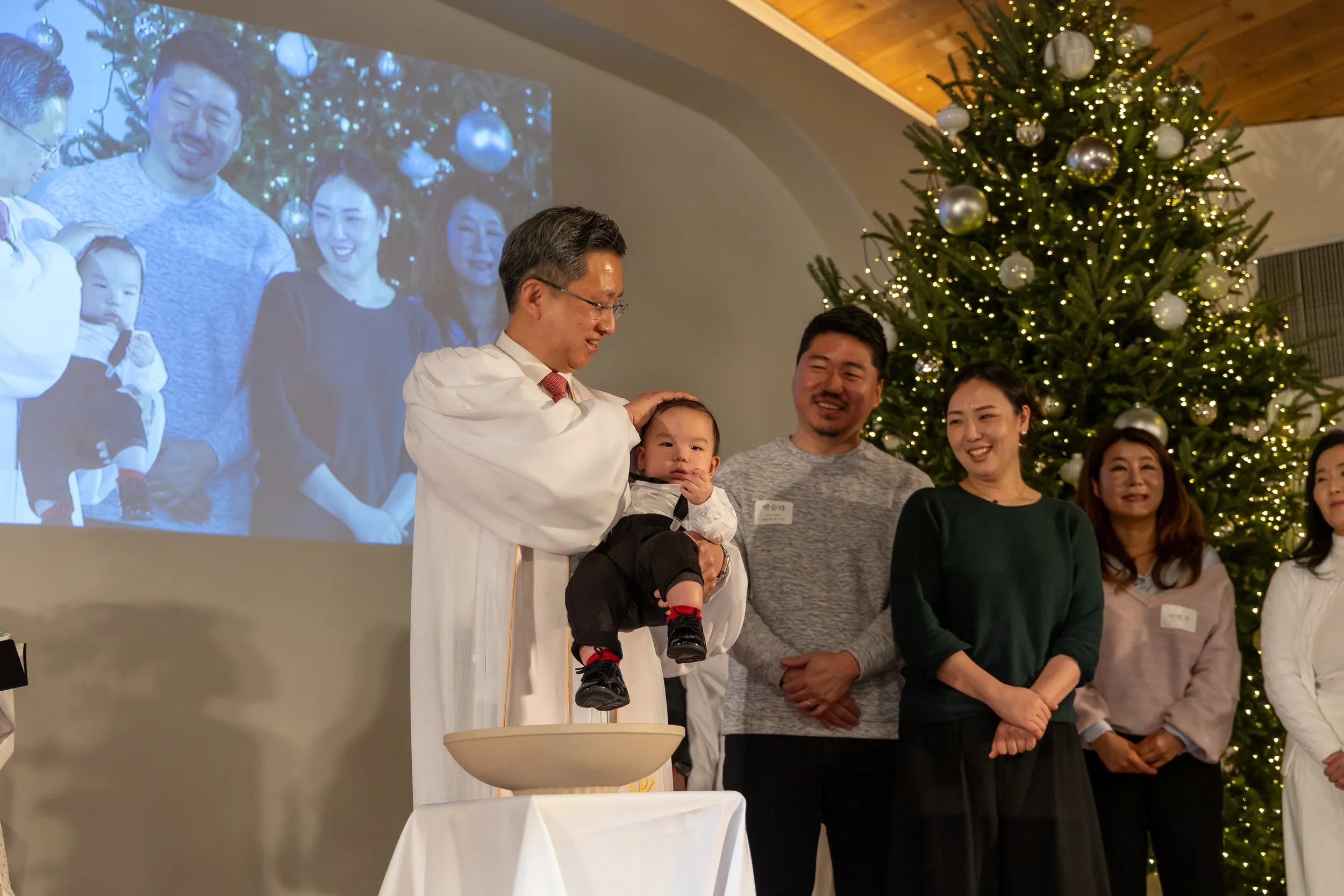 2025 성탄절 세례식