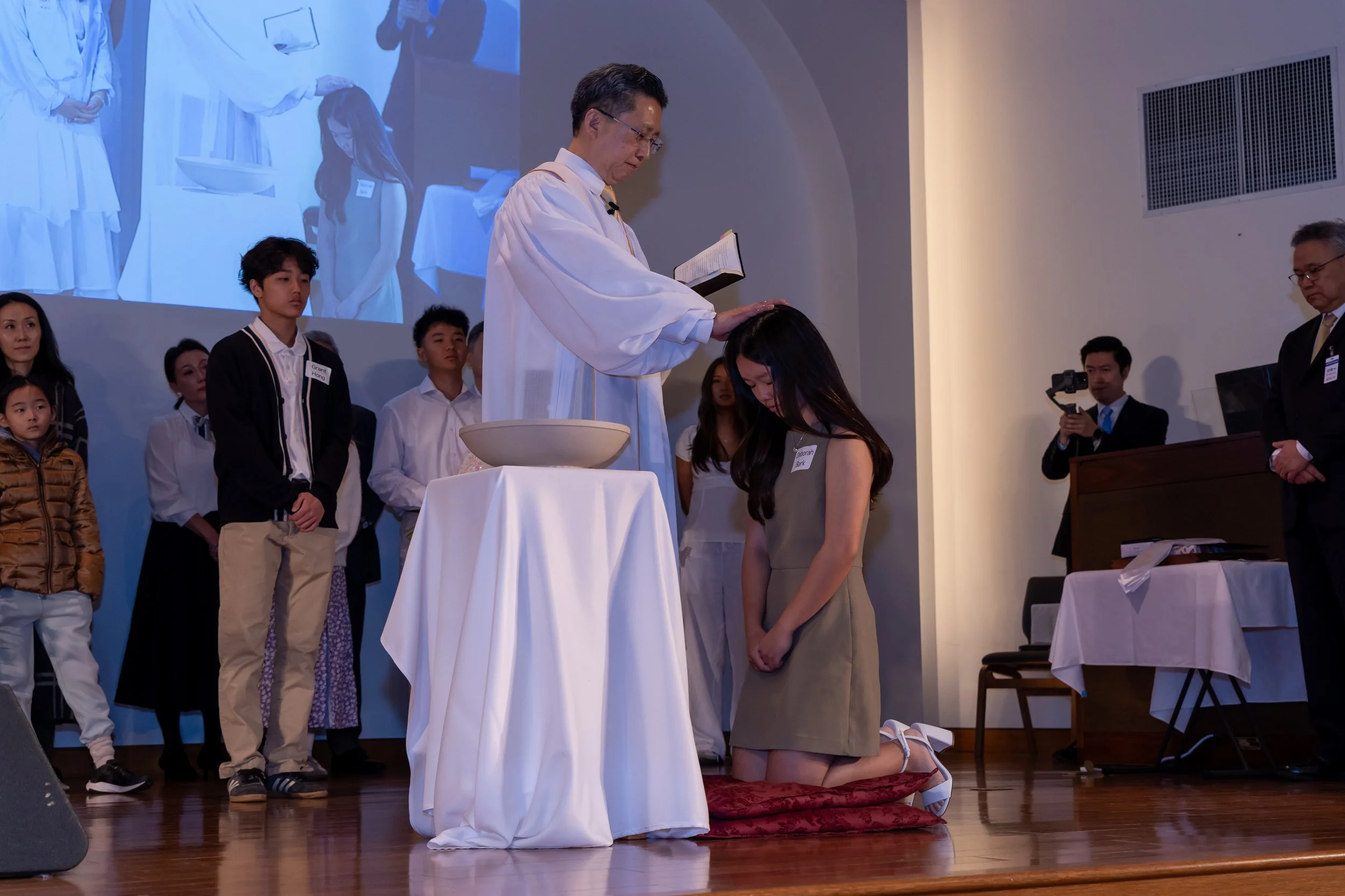 부활주일 세례&amp;입교