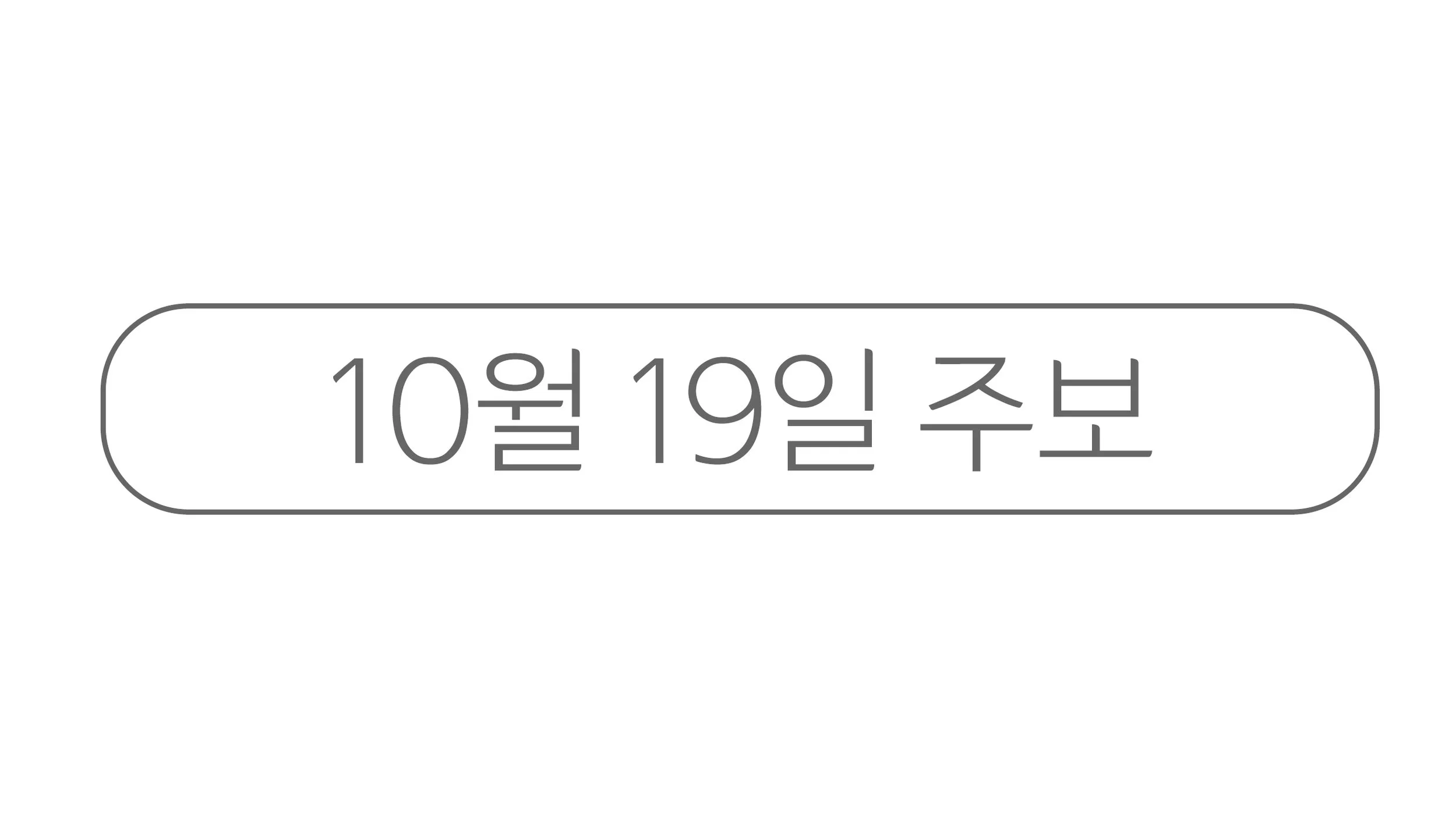10월19일 주보
