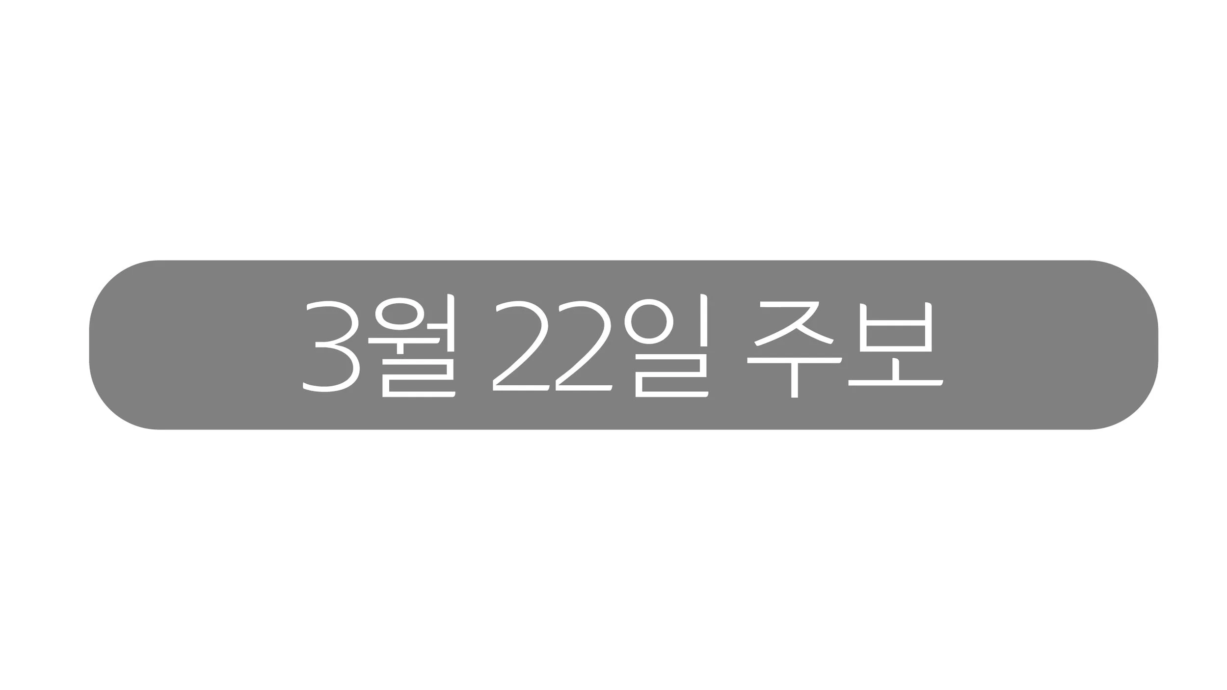 3월22일 주보