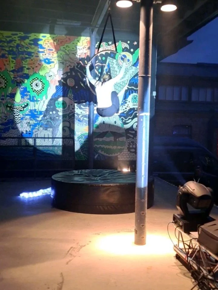 Kummituksia ja kohtaamisia -tapahtumassa eilen n&auml;htiin Hakasirkuksen loistavia ilma-akrobaatteja.

@jasminsaijonkivi_ rengassoolo sek&auml; Rengas- ja valovannenumero Iisan, Pihlan ja Friidan esitt&auml;m&auml;n&auml;.

Kiitos upeasta tapahtumas