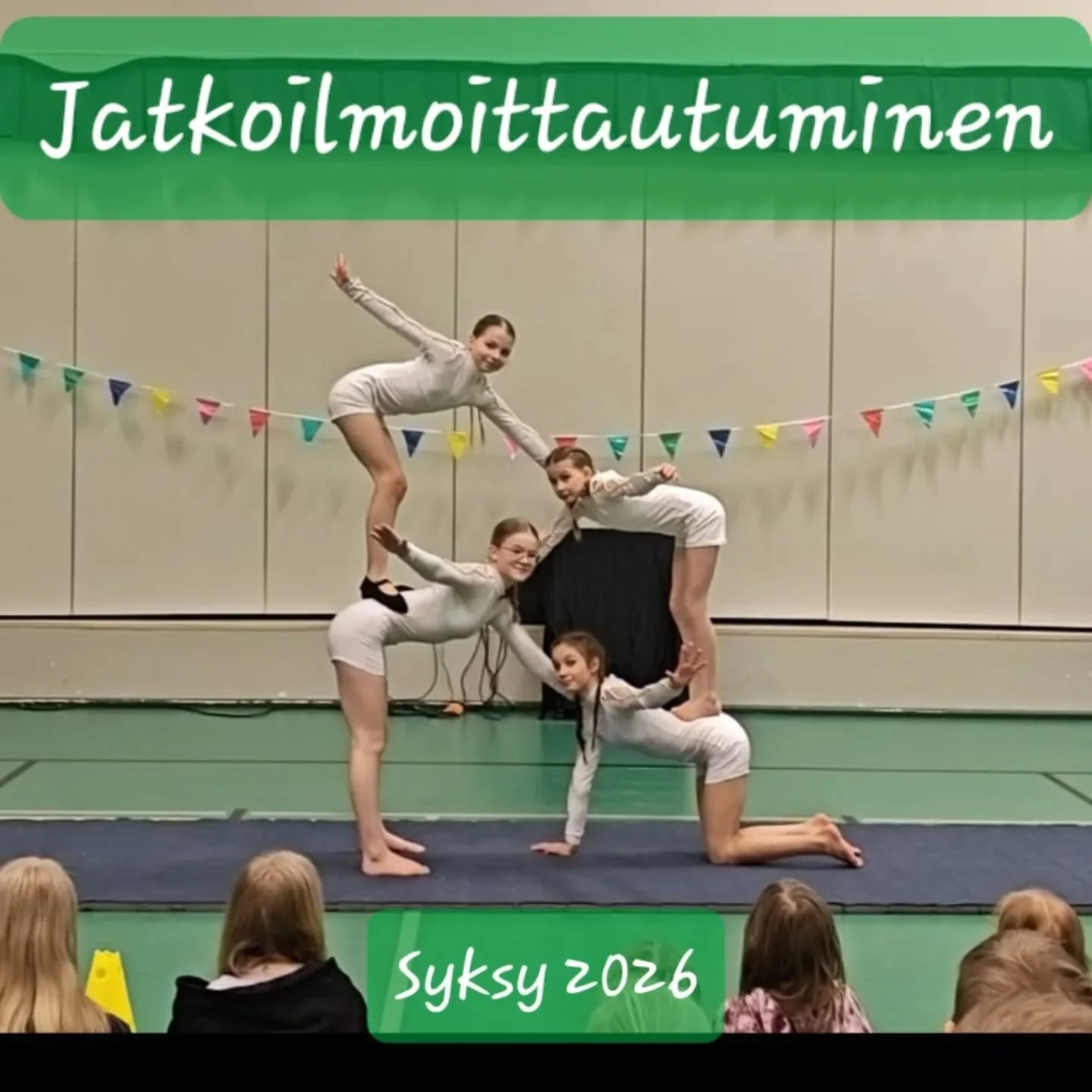 Jatkoilmoittautuminen syksylle 2026  NYKYISILLE harrastajille tapahtuu 4.-17.5. Nettisivujemme kautta!

#jatkoilmoittautuminen #harrastus #hakasirkus #syksy2026 #hyvink&auml;&auml;