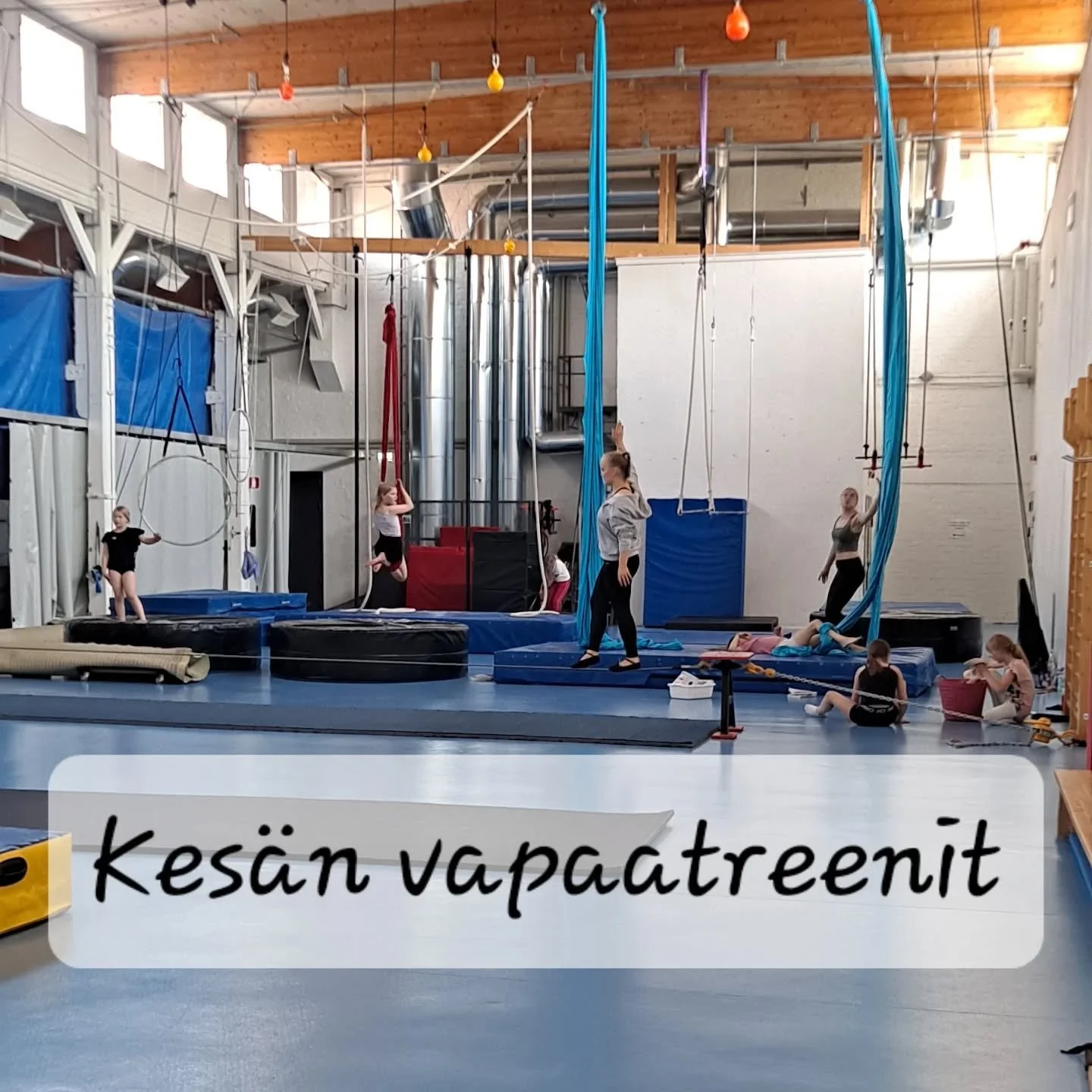 Vapaatreenit ovat omatoimisia harjoituskertoja Takomon monitoimisalin sirkusp&auml;&auml;dyss&auml;. Treenej&auml; ei ohjaa kukaan, joten ne on tarkoitettu Hakasirkuksen yli 14-vuotiaille harrastajille, jotka osaavat harjoitella itsen&auml;isesti ja 