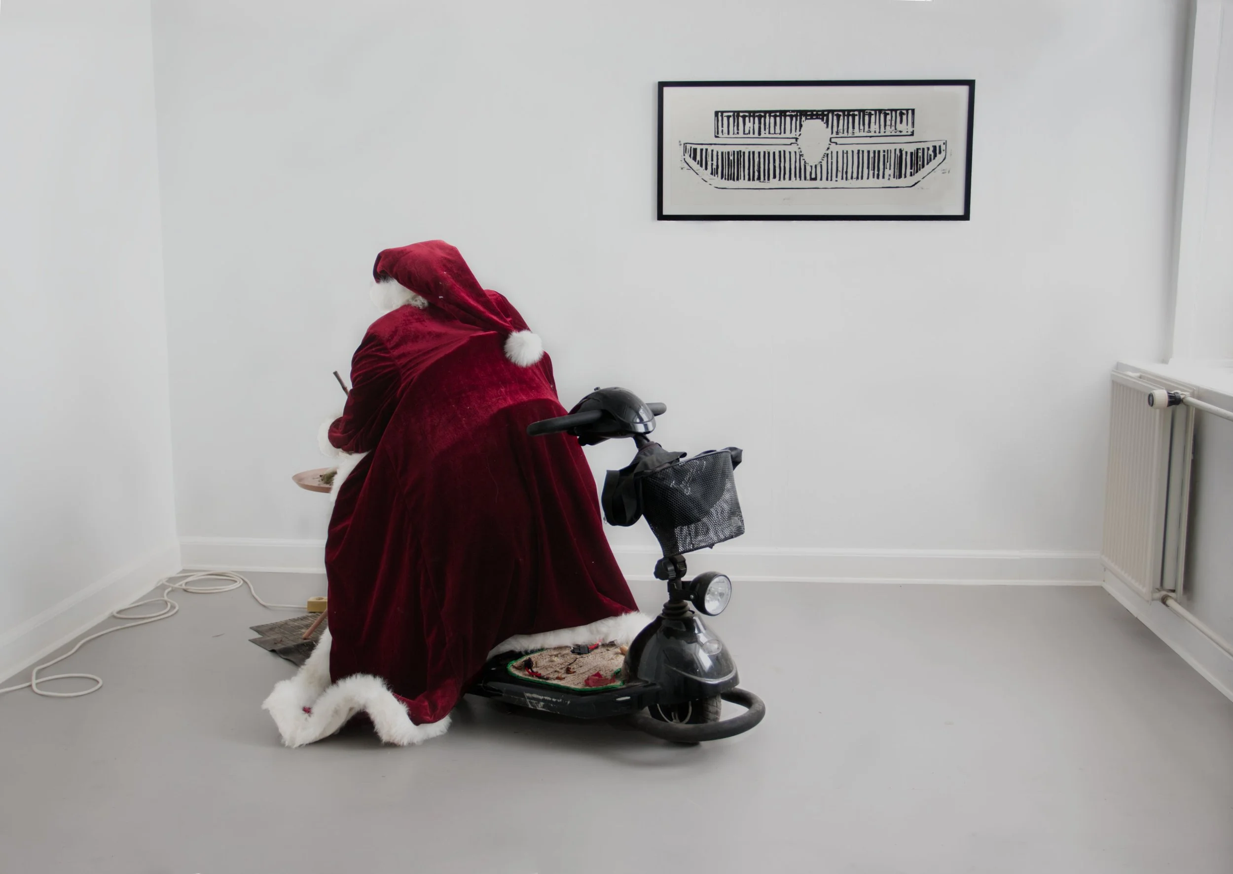 Installation view, Quest For Fire, Danske Grafikeres Hus, 2025