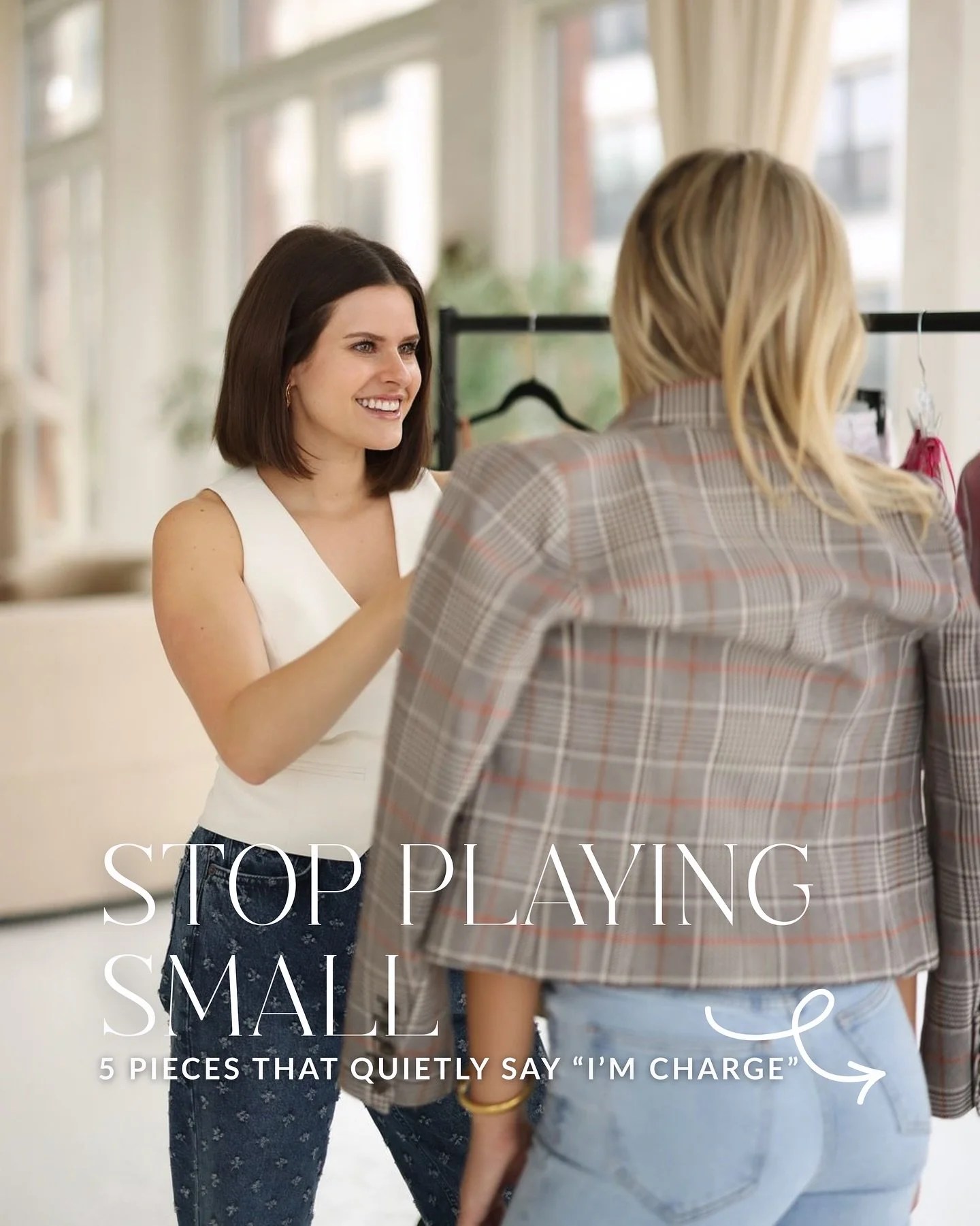 How can you look confident at work without standing out too much?

Most women were taught to blend in &mdash; but confidence isn&rsquo;t loud, it&rsquo;s deliberate. It&rsquo;s the fit, the fabric, the quiet precision that says she knows who she is.
