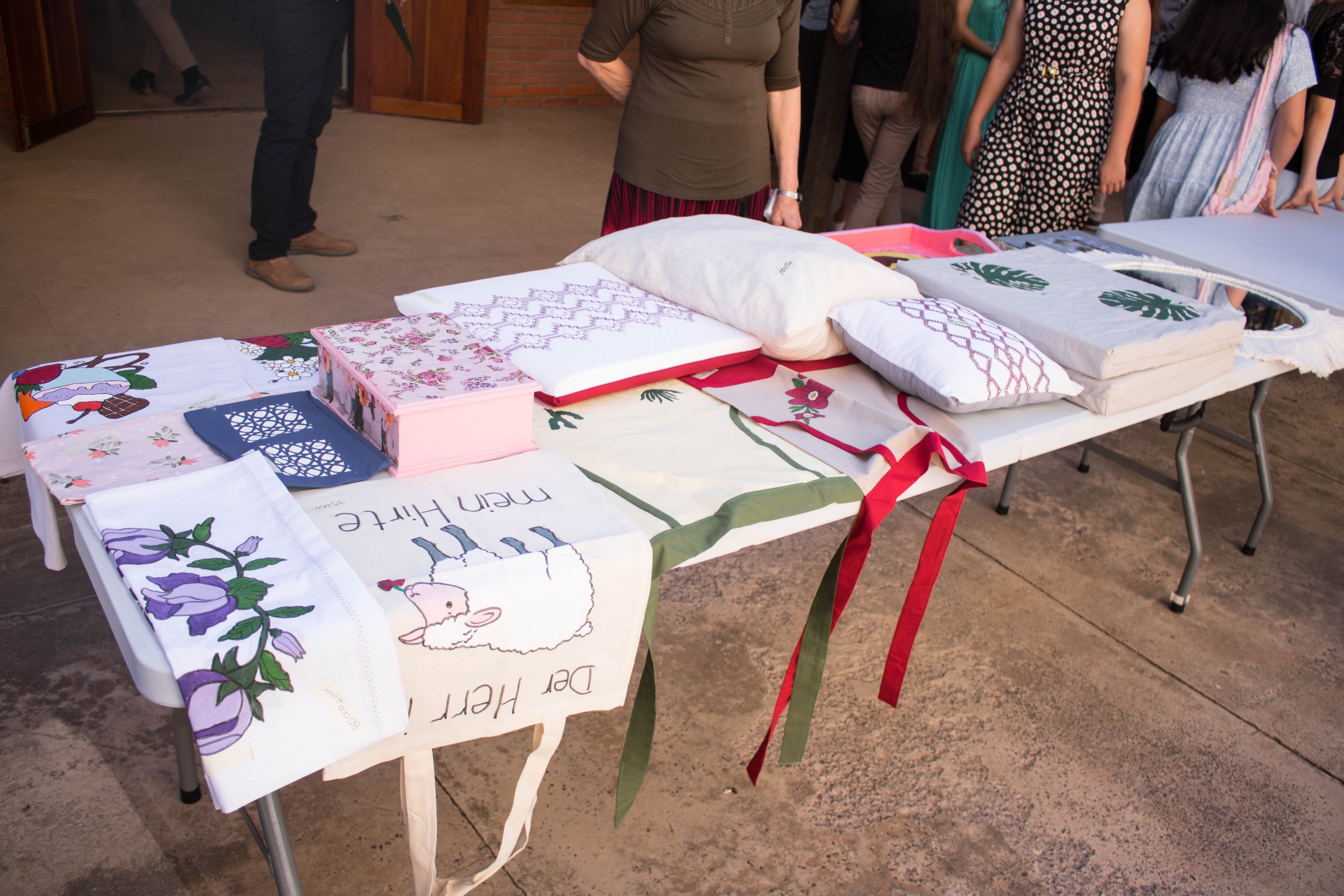 Jungschar - Verkauf der angefertigten Handarbeiten