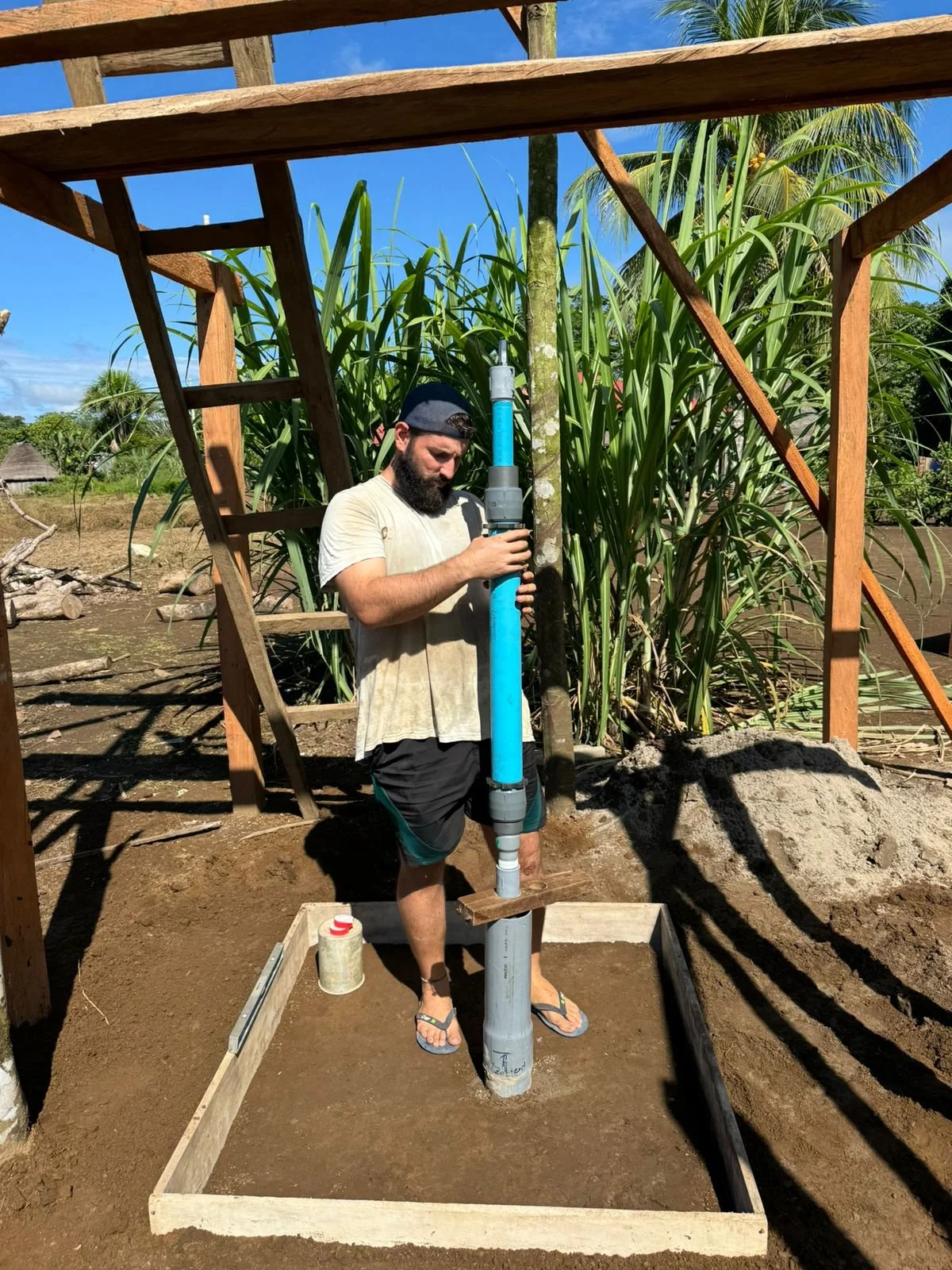 Missionare in Perú - Brunnen machen