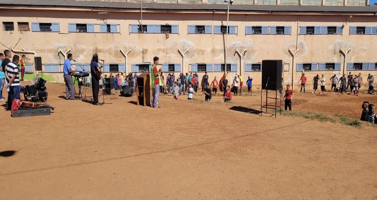 Singen im Gefängnis von Misiones