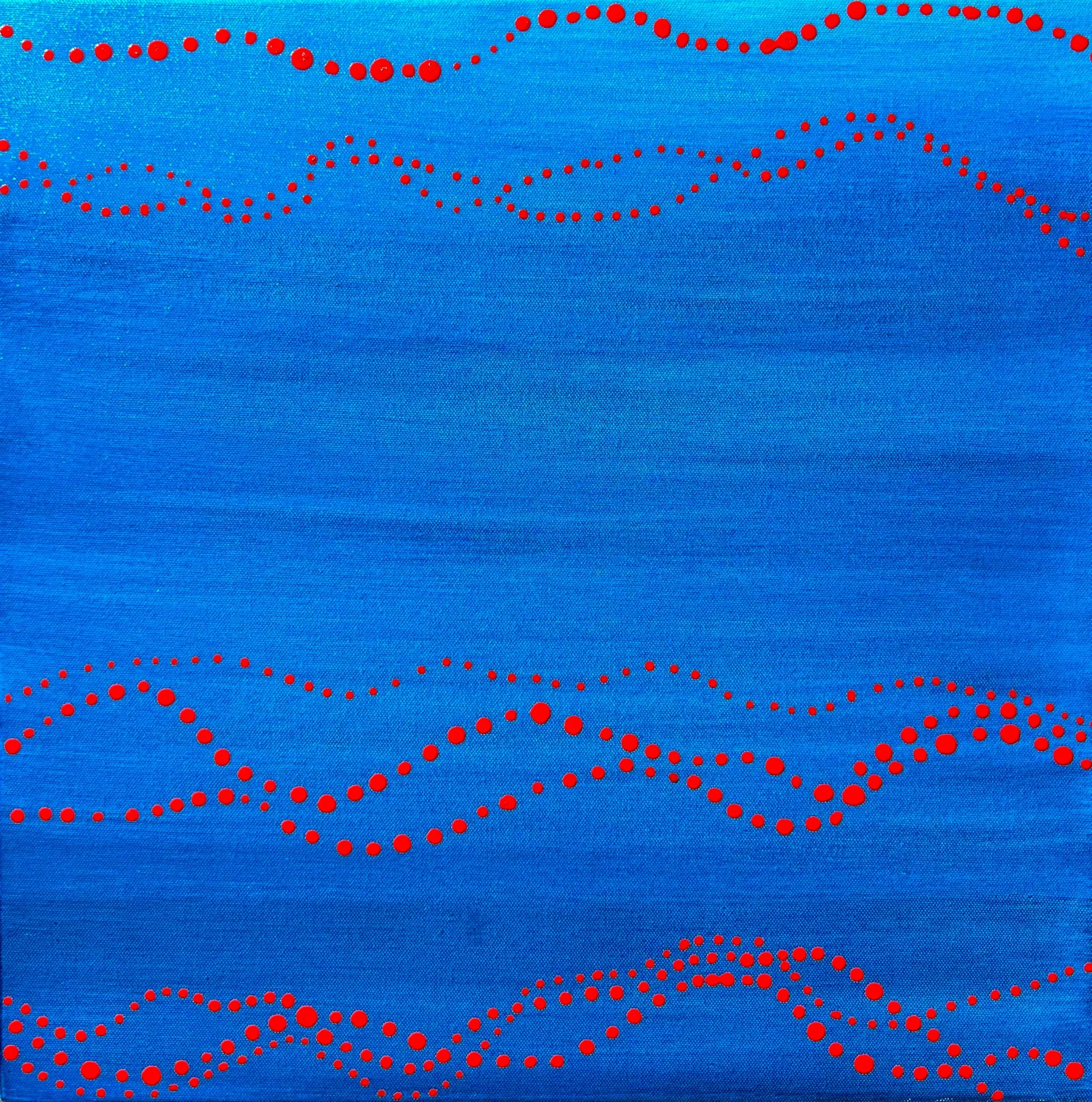 Float (2025) 
Oil on Canvas, 50 x 50 cm, £530 (Studio Sale)