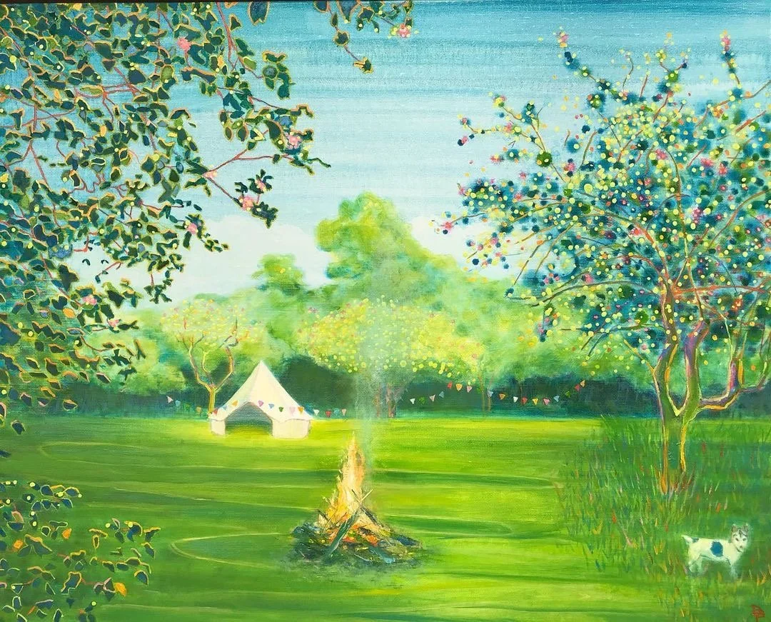 The Orchard (2020)
Oil on Linen, 75 x 60 cm (Commission)