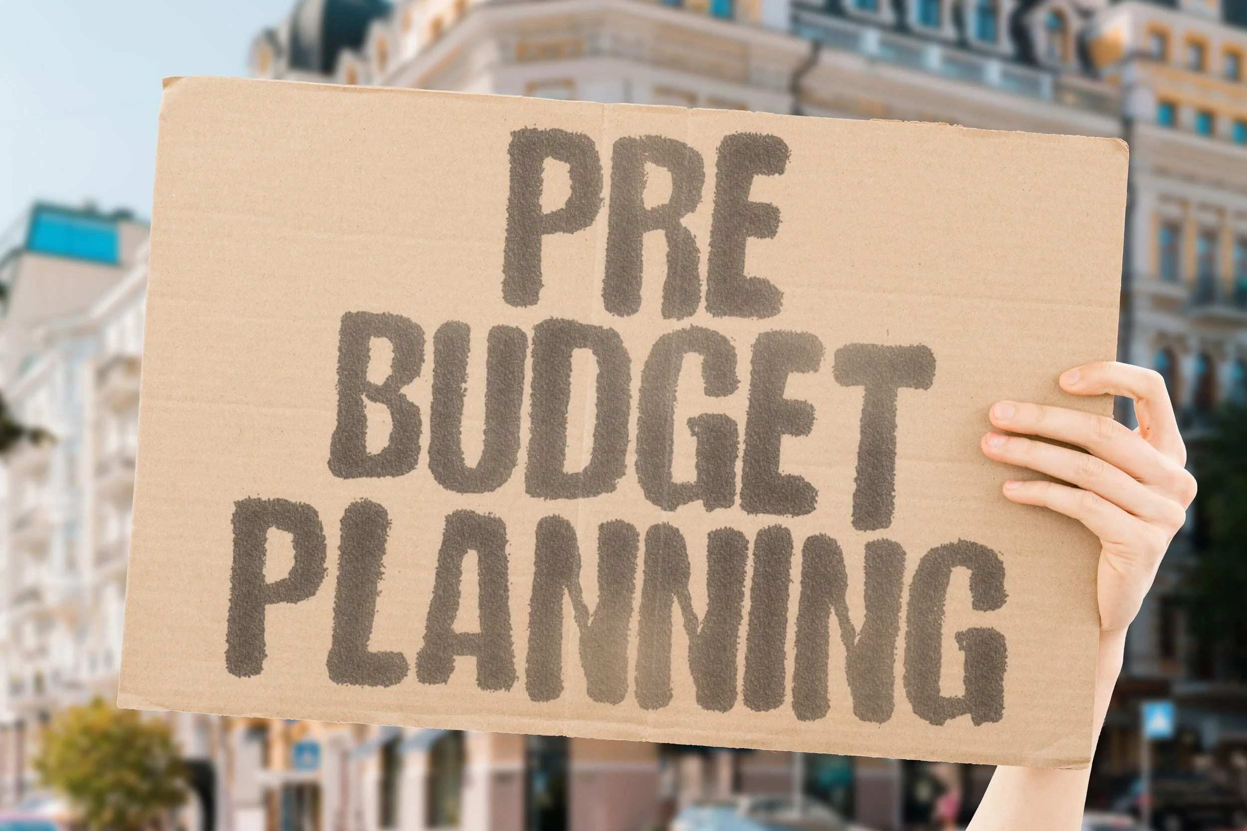 “Pre” budget newsletter