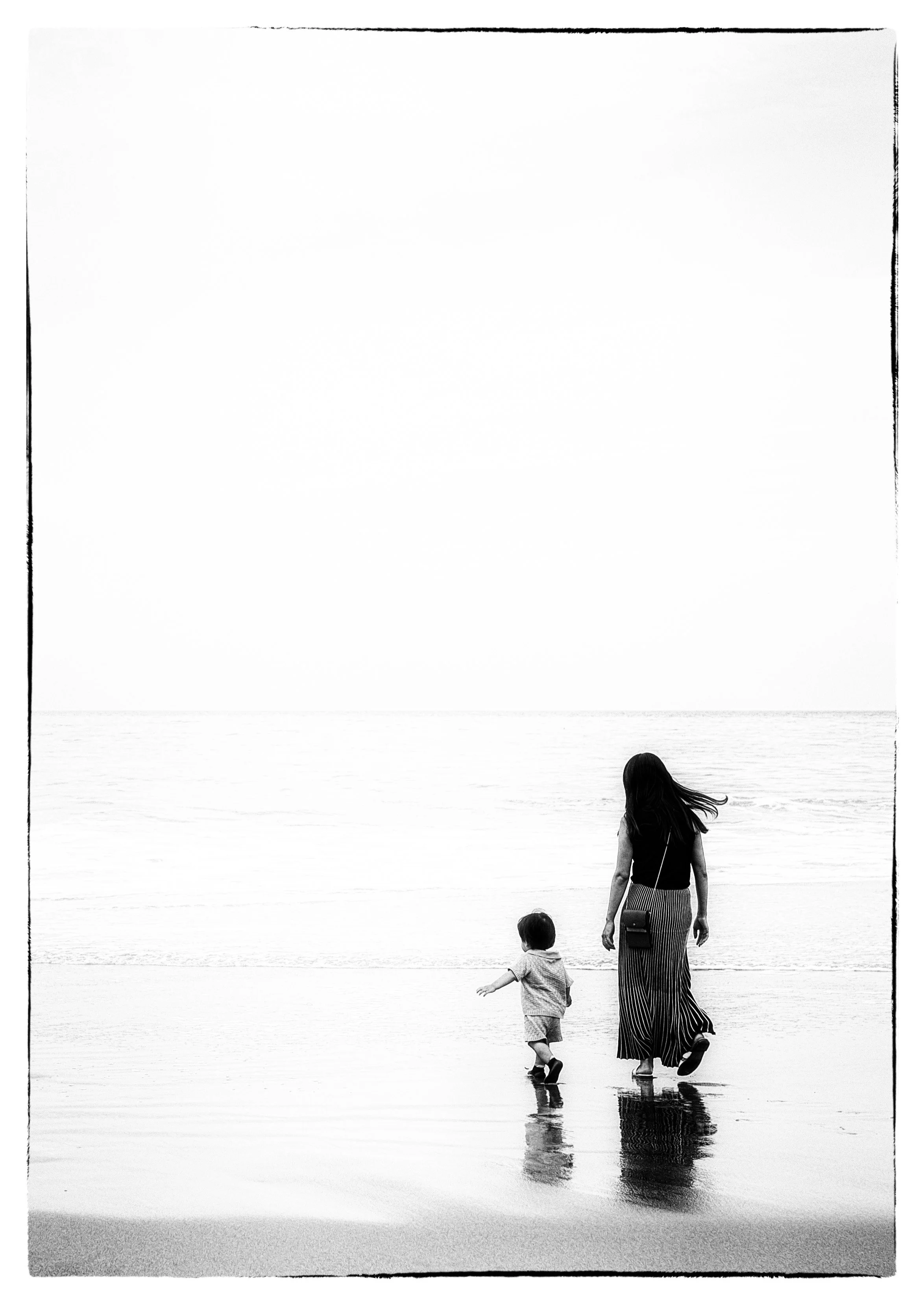 Mother Son bw.jpg