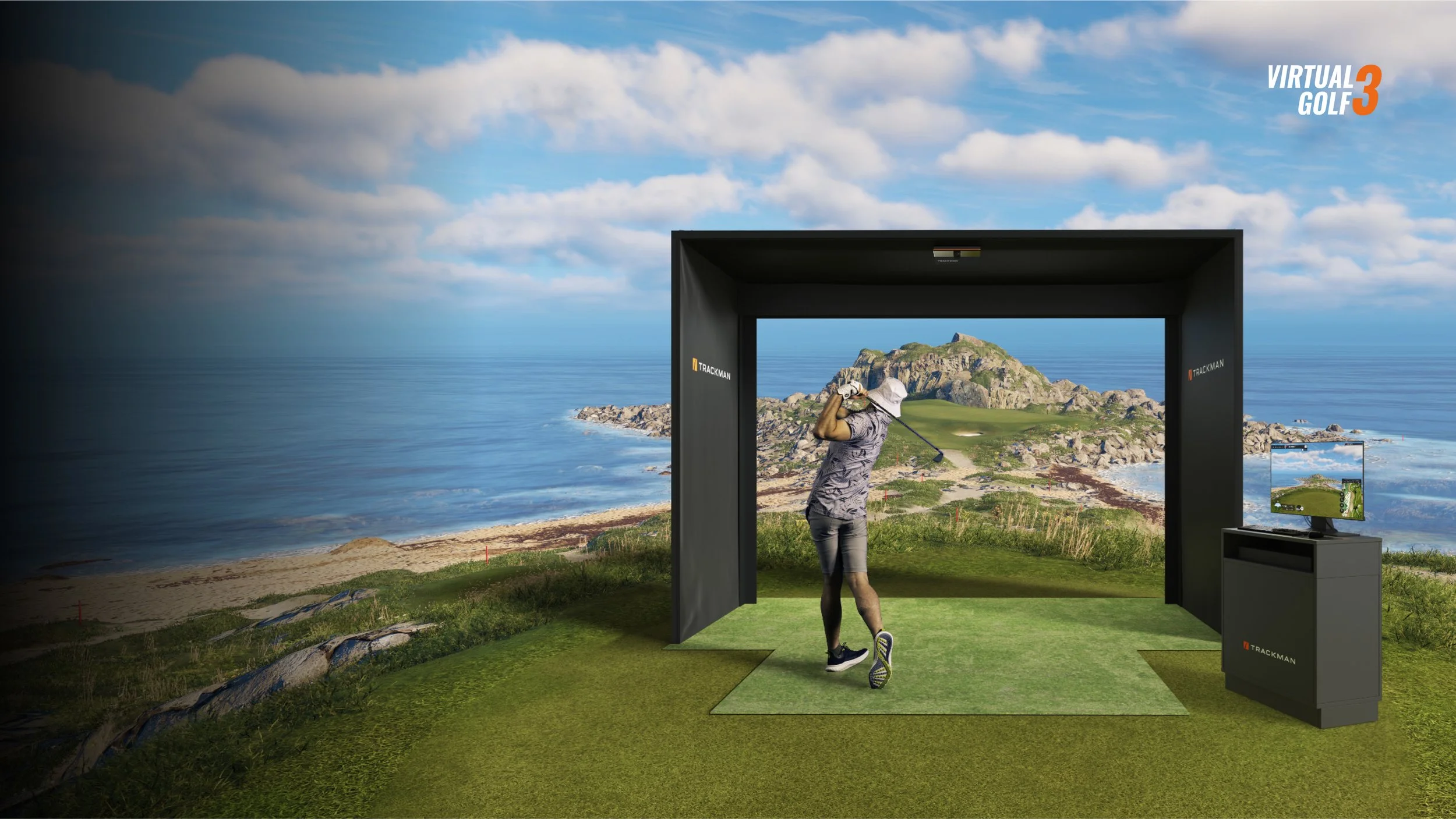 Trackman Simulator Bay