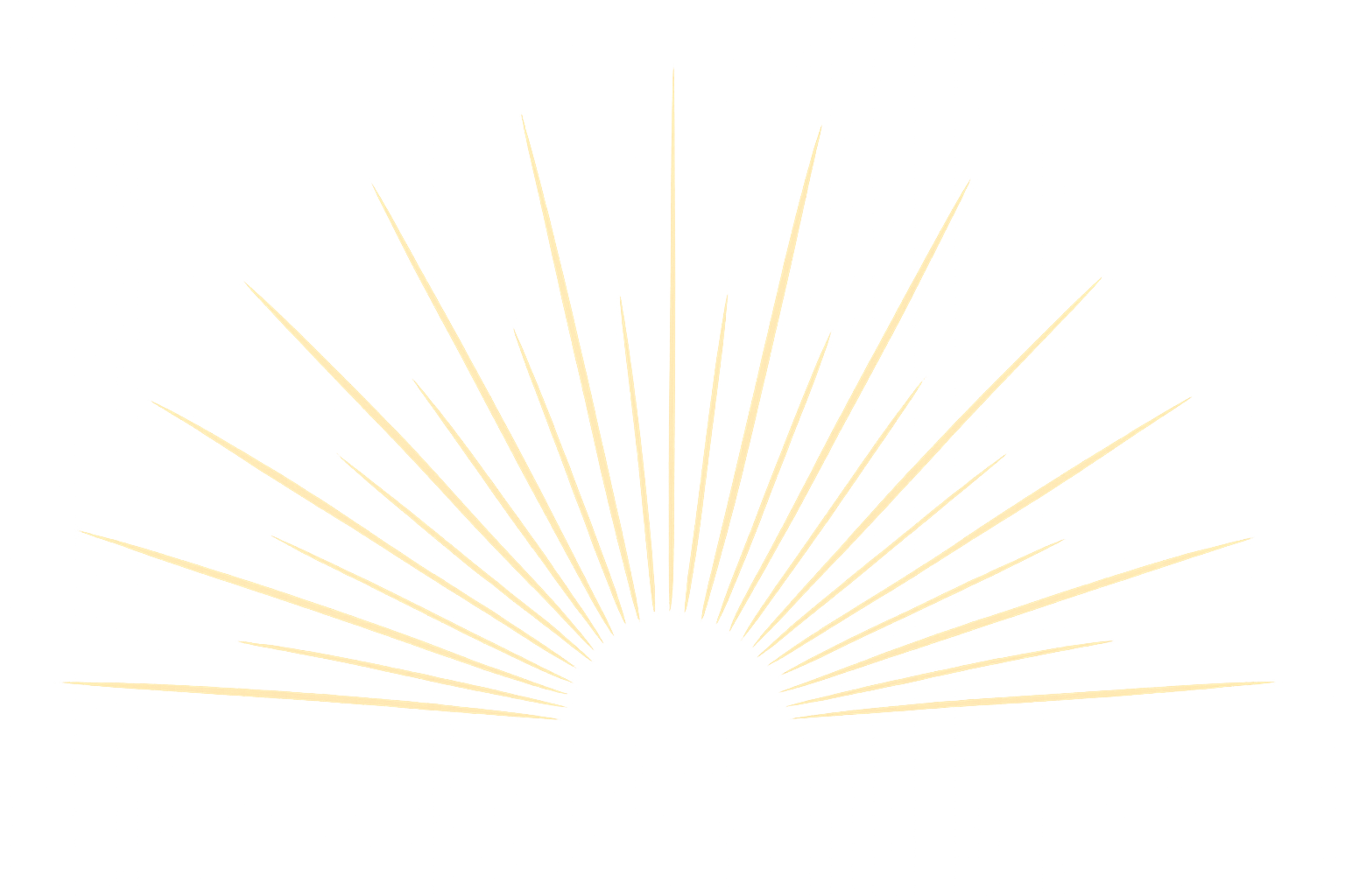 Gold sunburst pattern illustration.