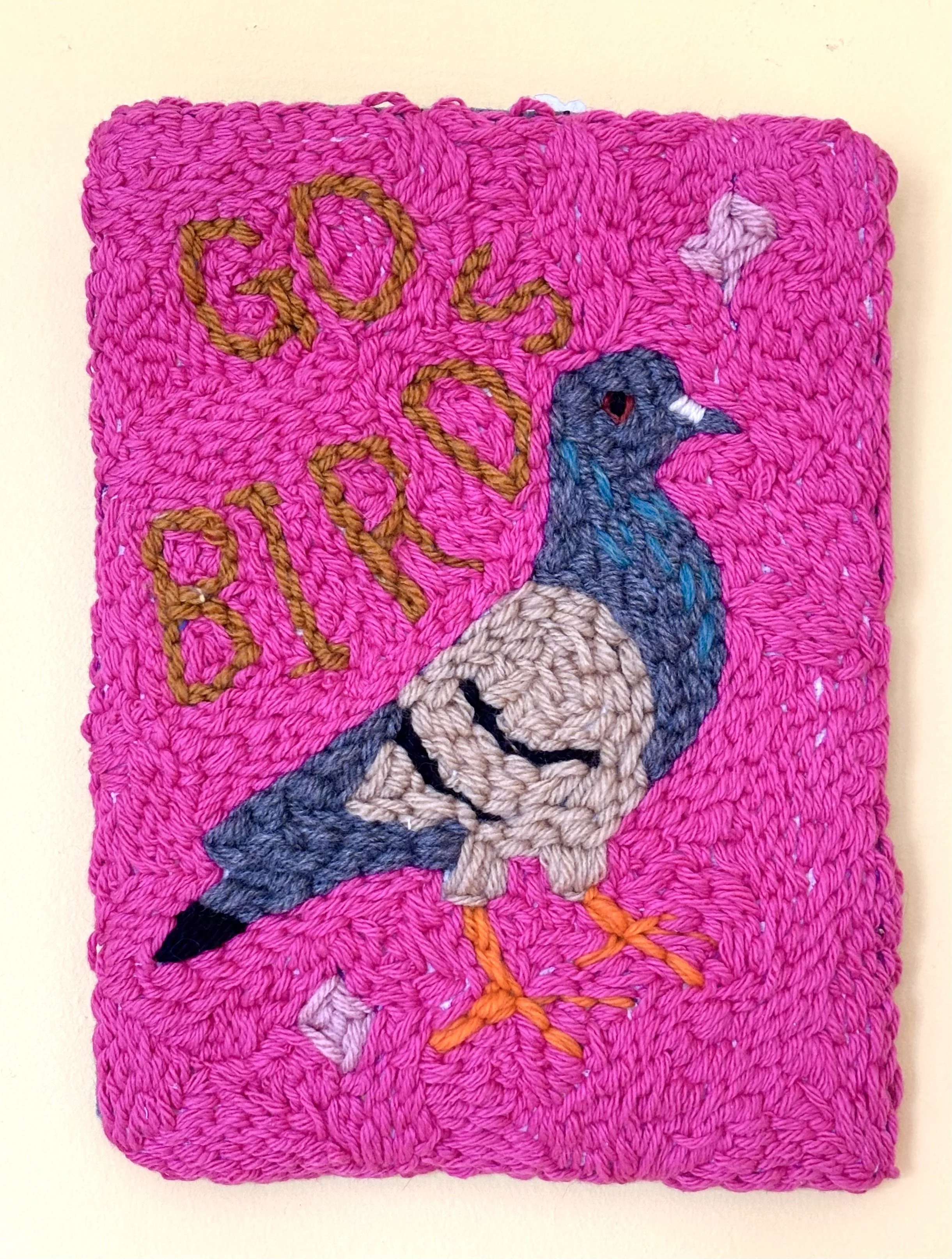 Go Birds Punch Needle Embroidery