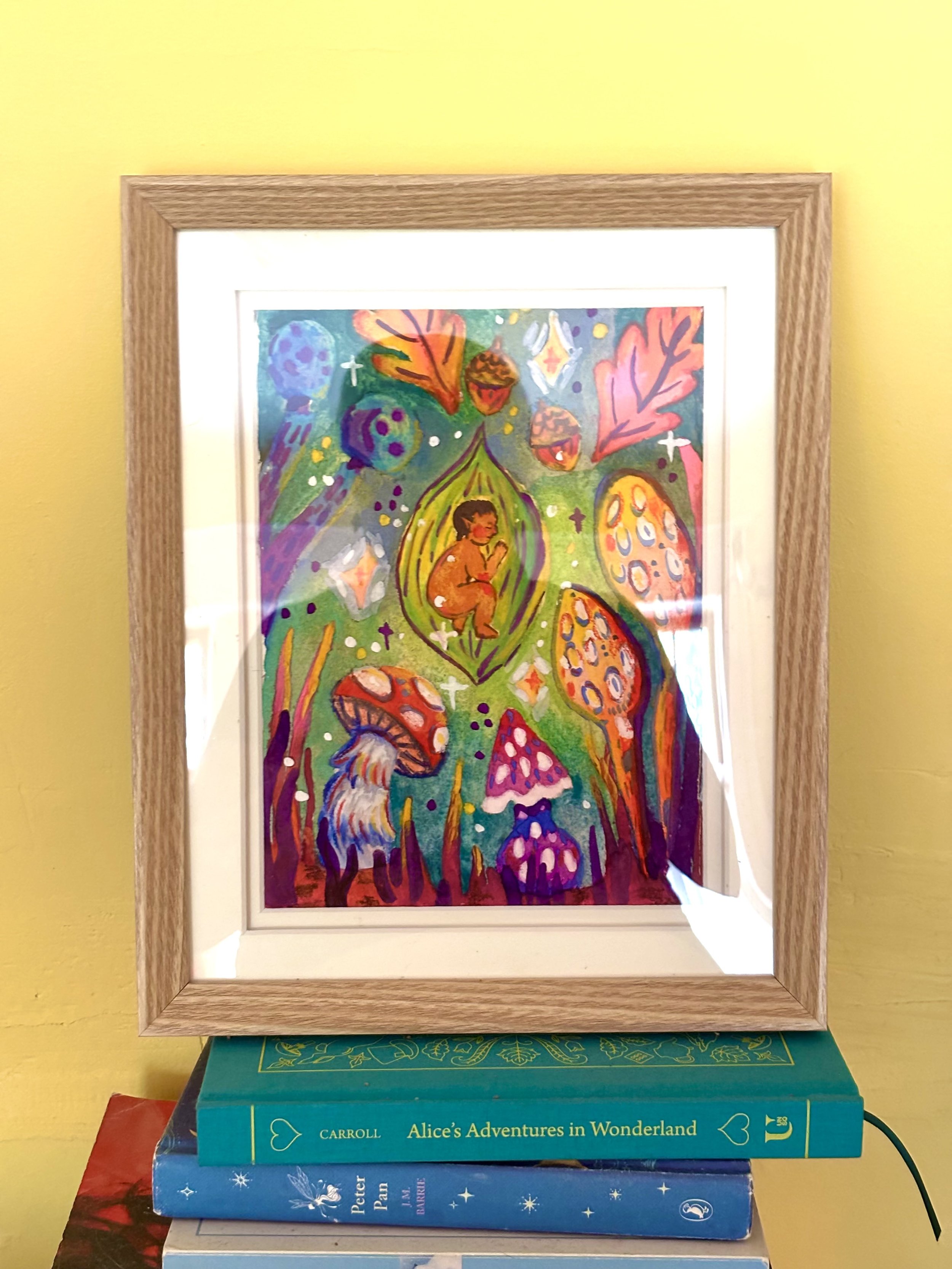 The Birth of a Fairy Framed Original