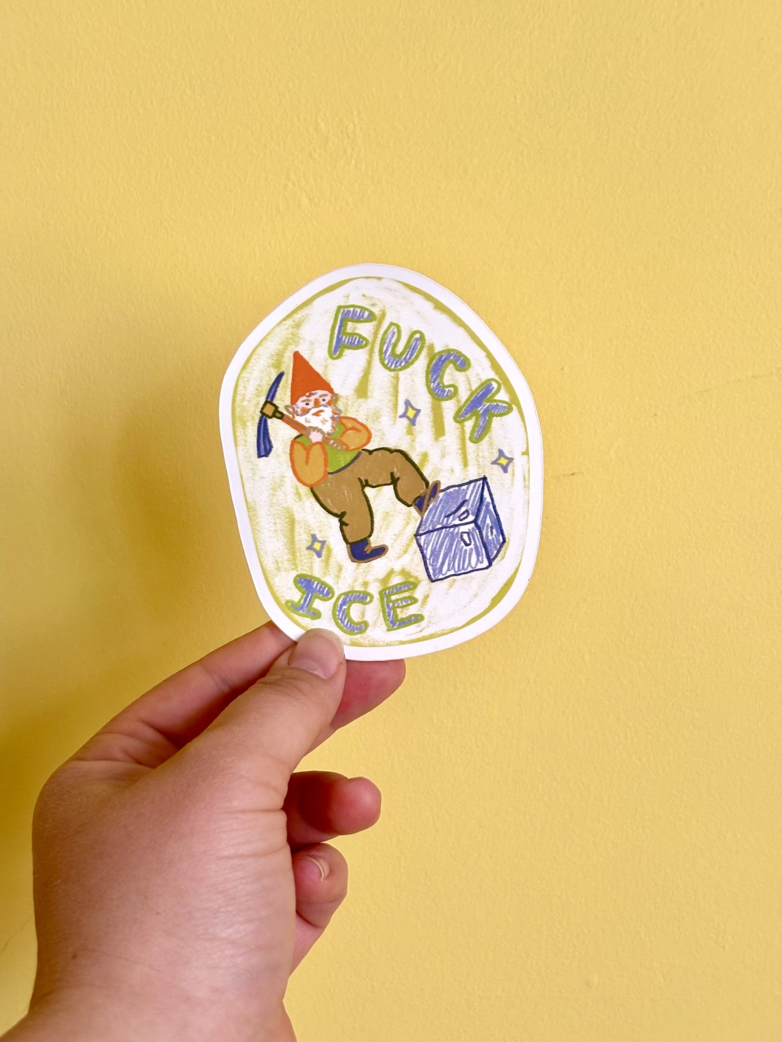 Fuck Ice Sticker