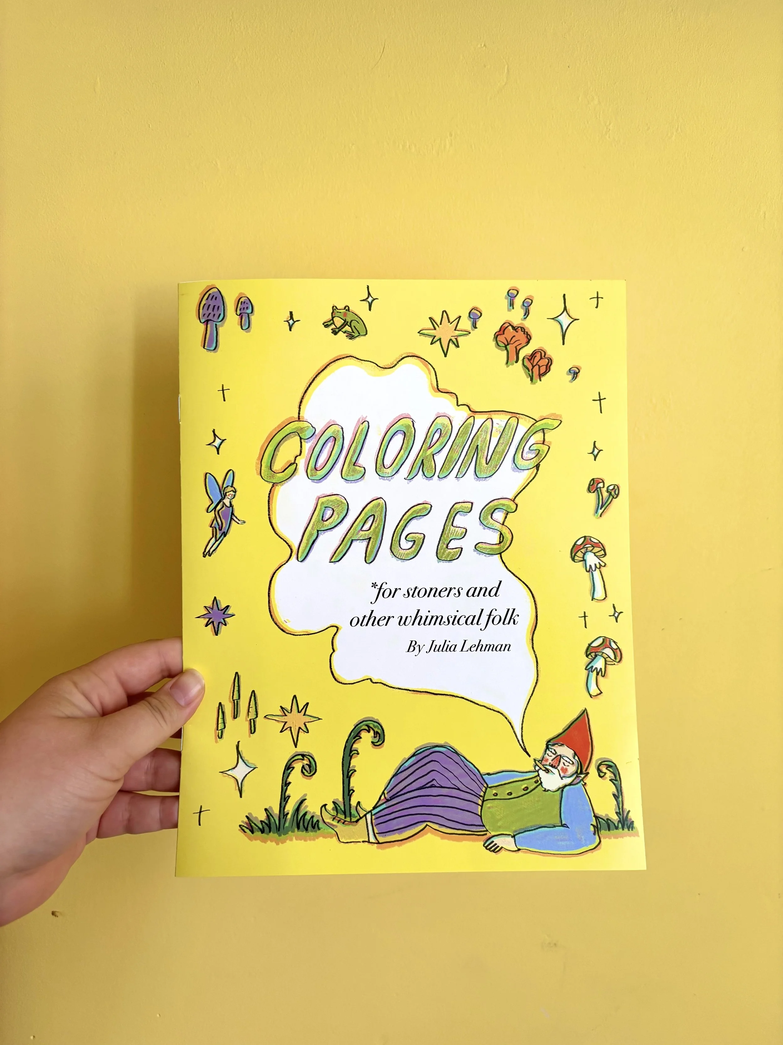 Coloring Pages for Stoners and Other Whimsical Folk