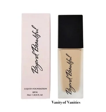 Vanity of Vanities Luxury Vegan Matte Liquid Foundation (Copy)
