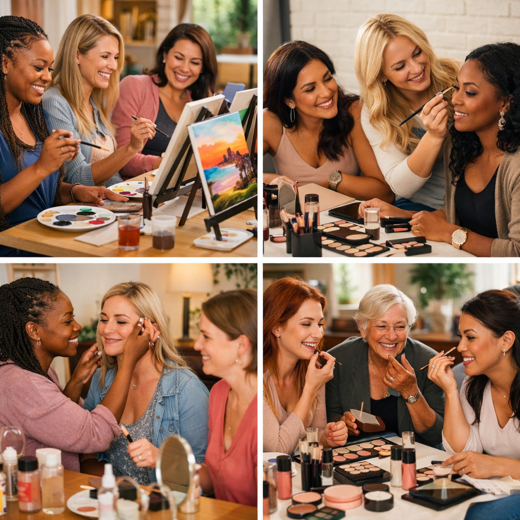Your wedding season deserves connection. Now booking Bridal Party Interactive Engagements with Baiyina Hodge of Beyond Beautiful Cosmetics Gifts and Interactive Engagements.
