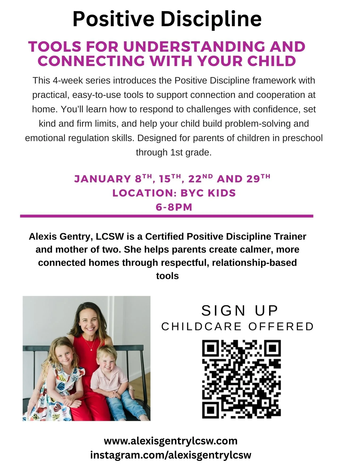 BYC Positive Discipline Series