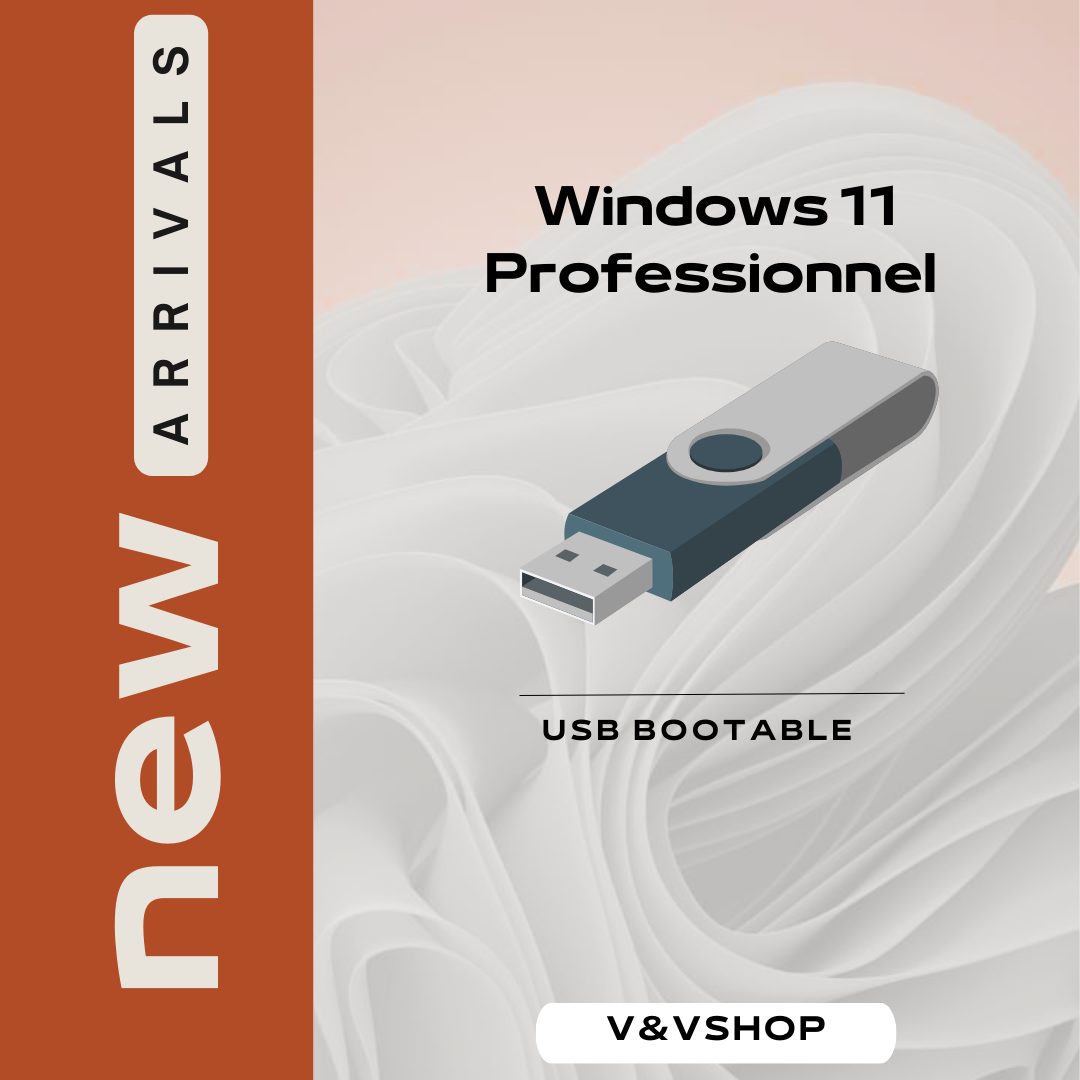 Windows 11 Pro – Clé USB Bootable