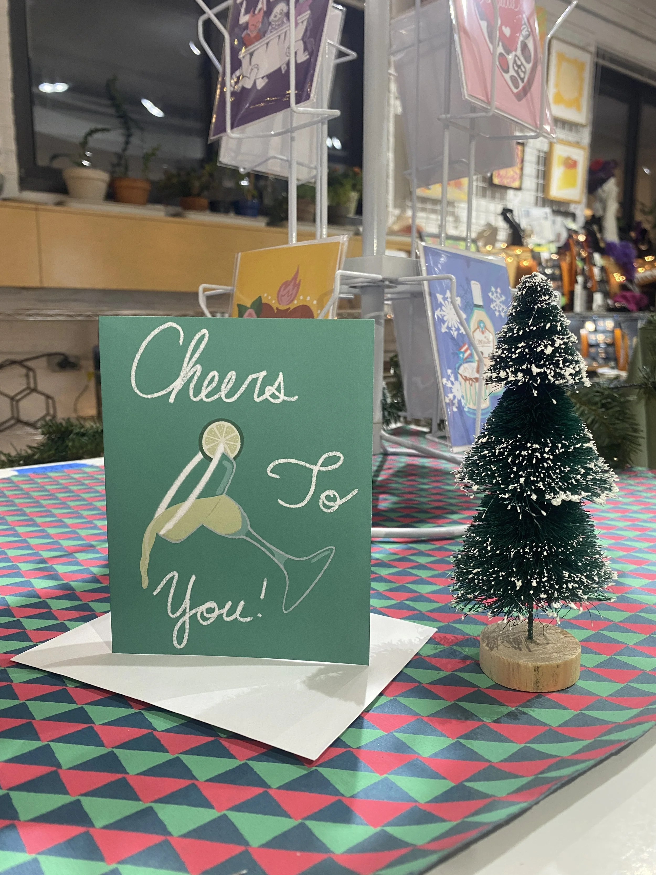Cheers to You! Margarita Greeting Card