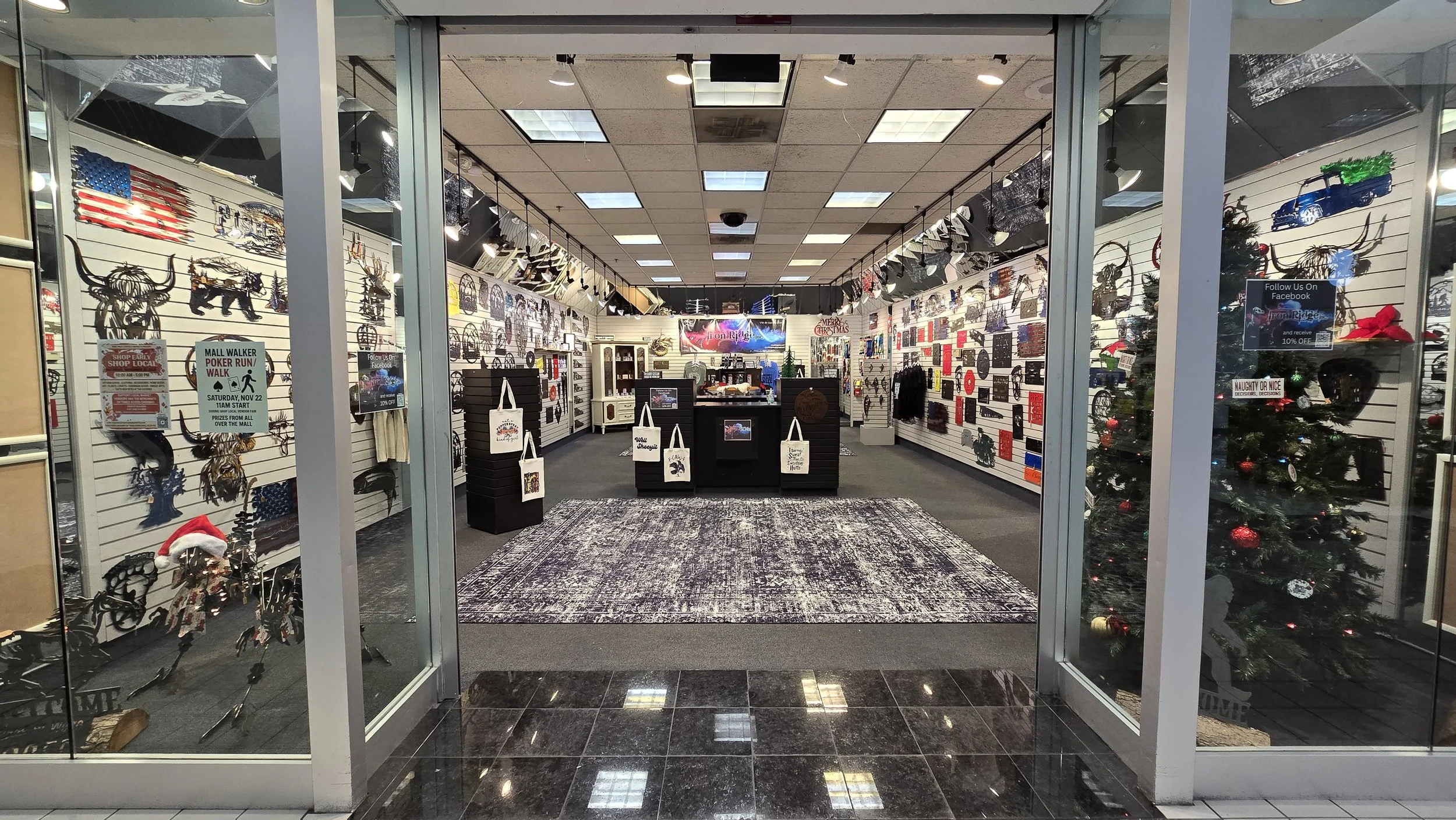 Iron Ridge Inc. opened retail location inside Three Rivers Mall in Kelso WA November 2025