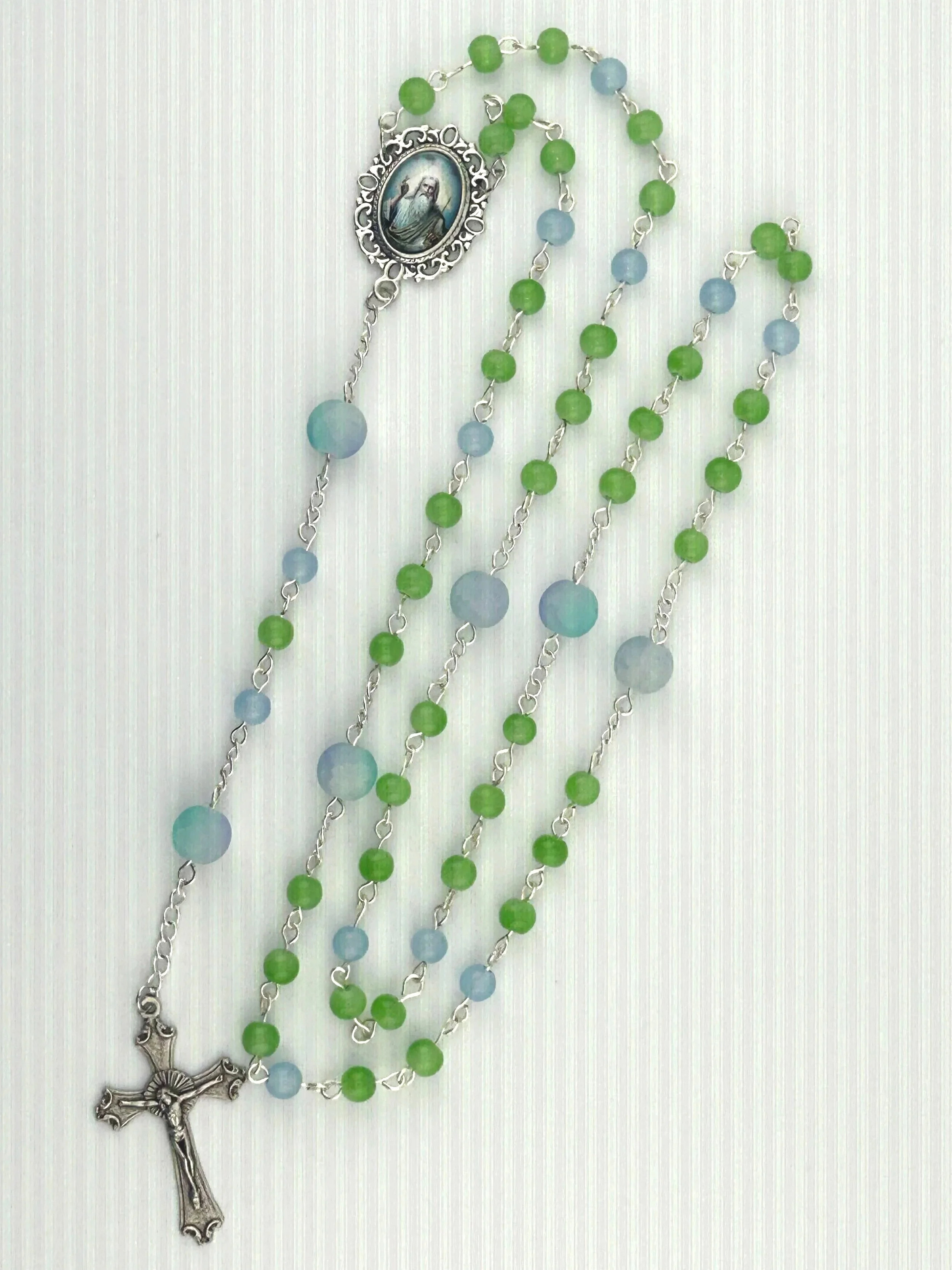 God the Father Glass Rosary